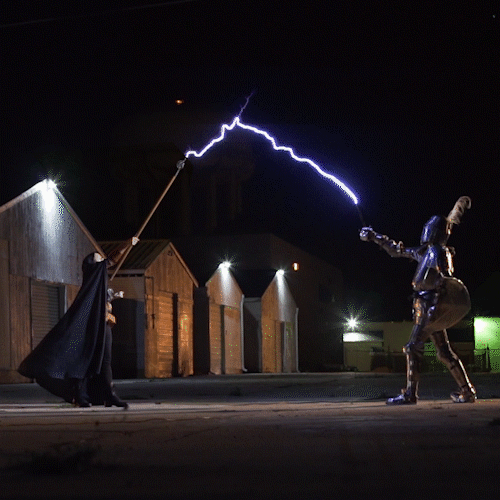 The climactic practical effect form the shortfilm Rook