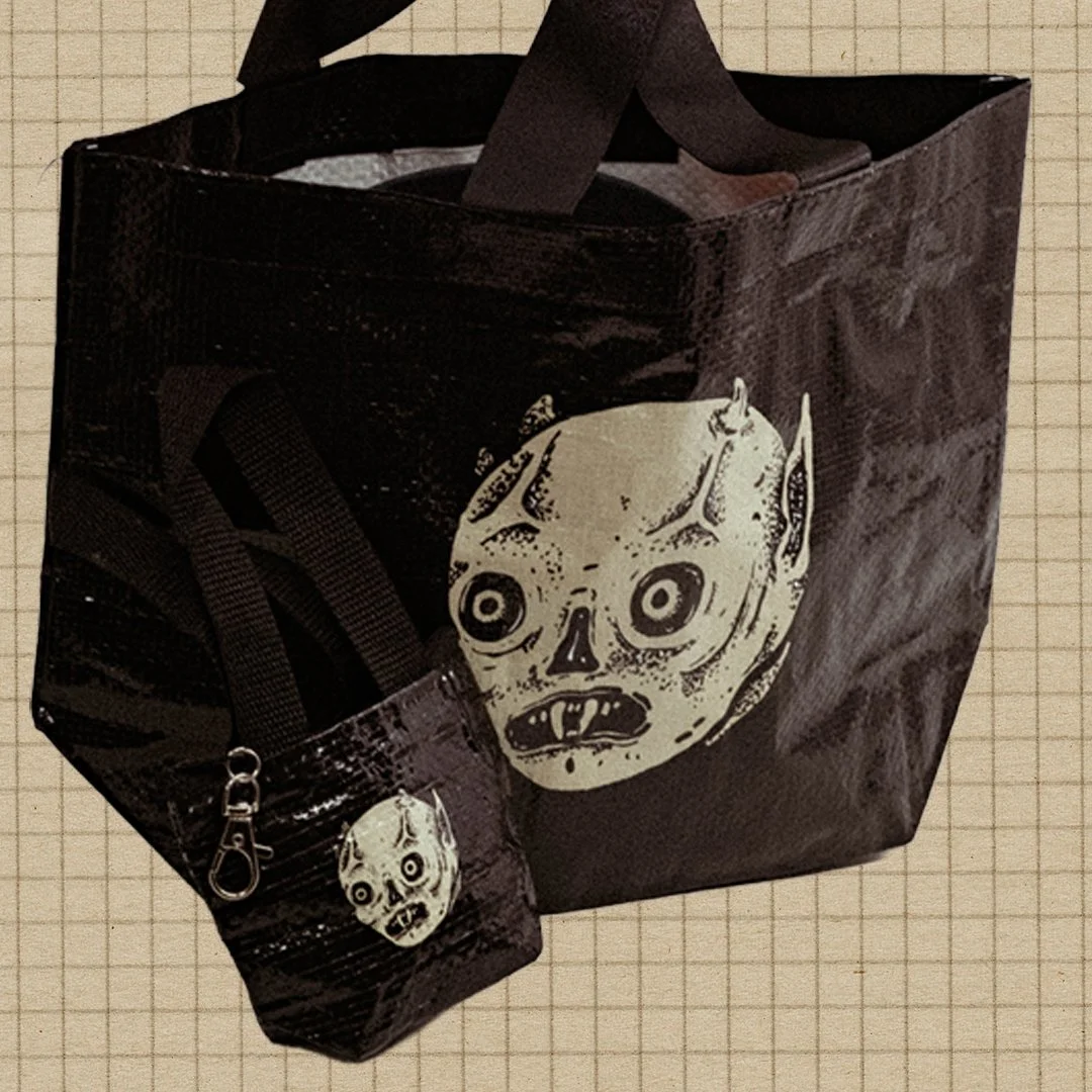 Medium Logo tote and Keychain tote