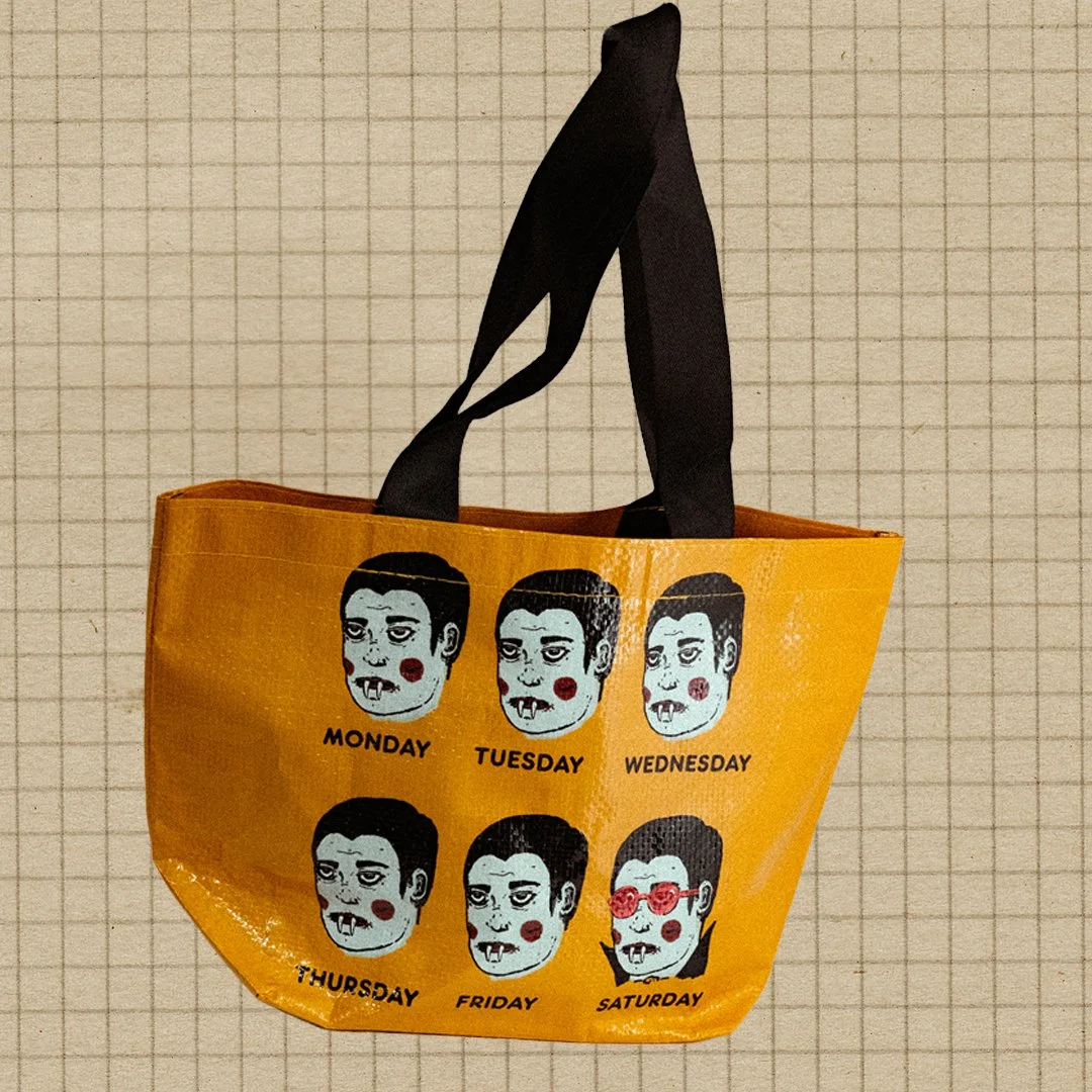 Retro Vampire tote