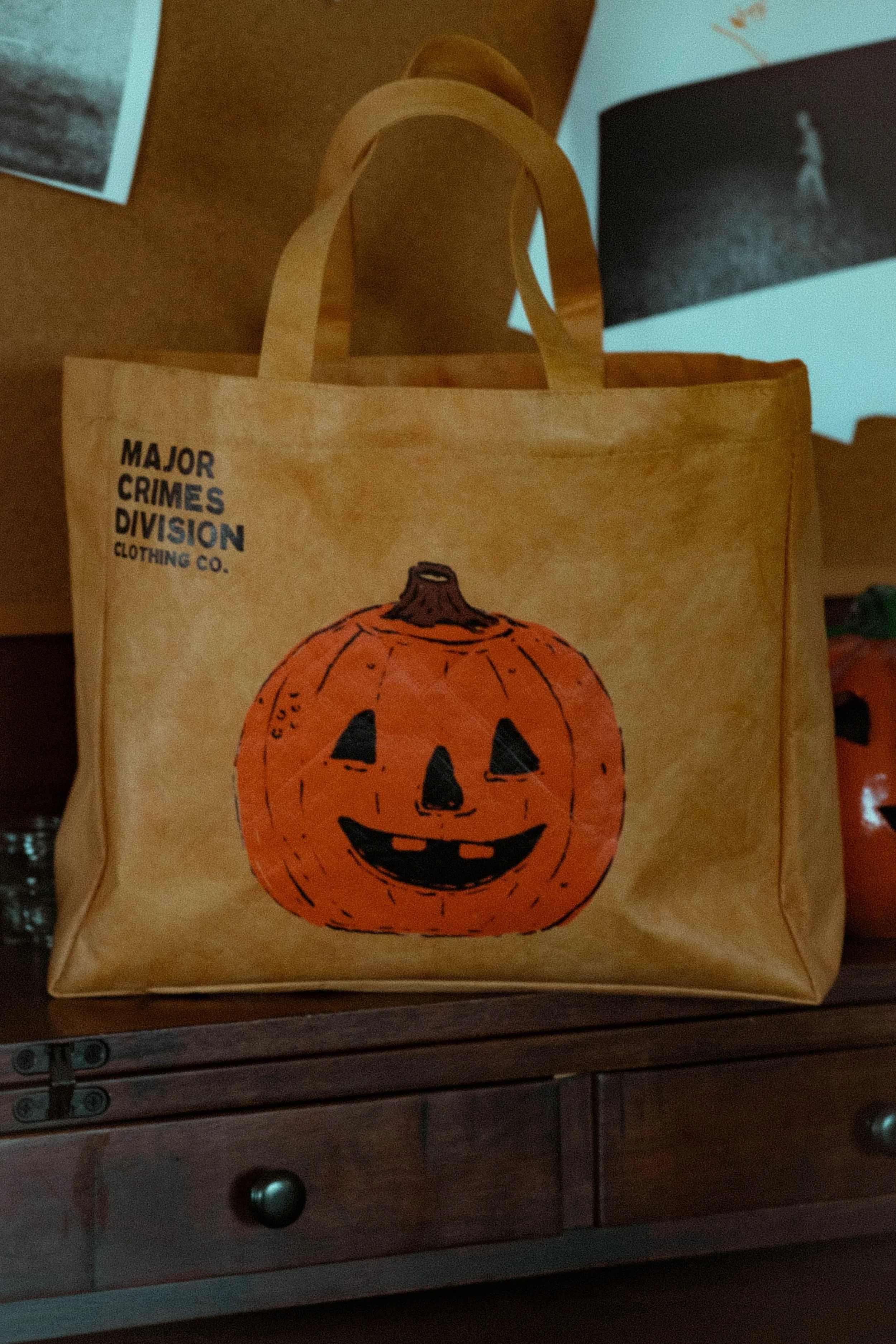 Jack-O'-Lantern - Major Crimes Division Reusable bag