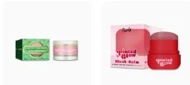 Lip scrub and lip/cheek tint