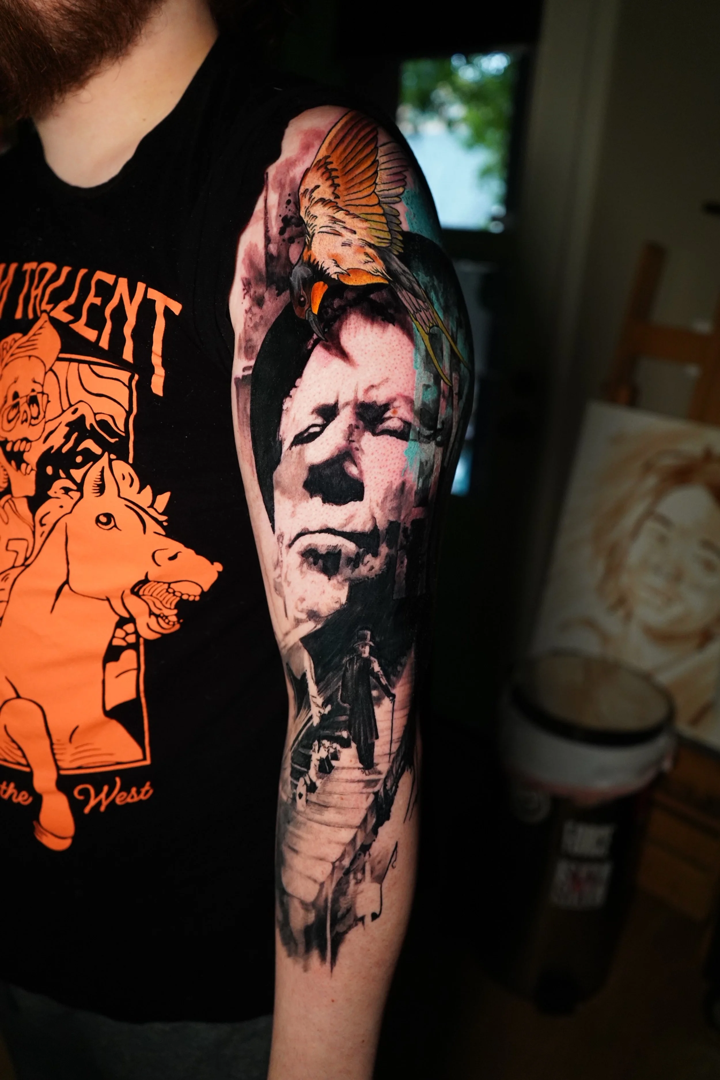 Darl Gnau Tattoo Artist and Owner of Real Gone Denver Tattoo Studio