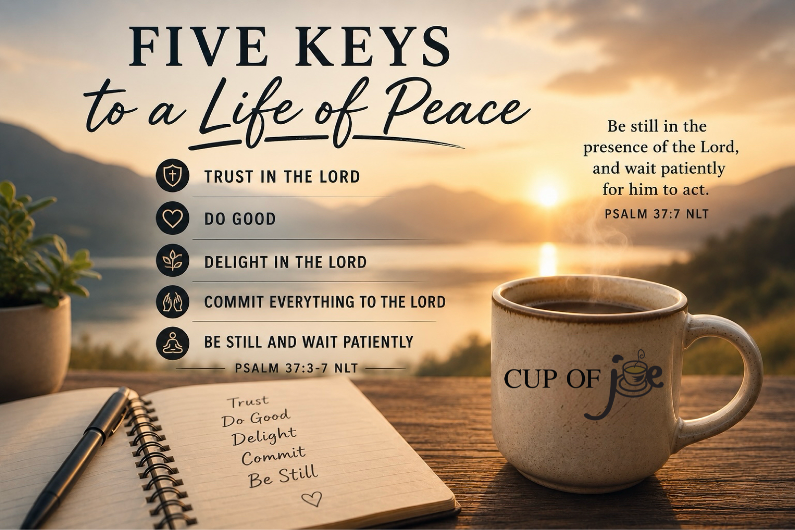 Five Keys to a Life of Peace