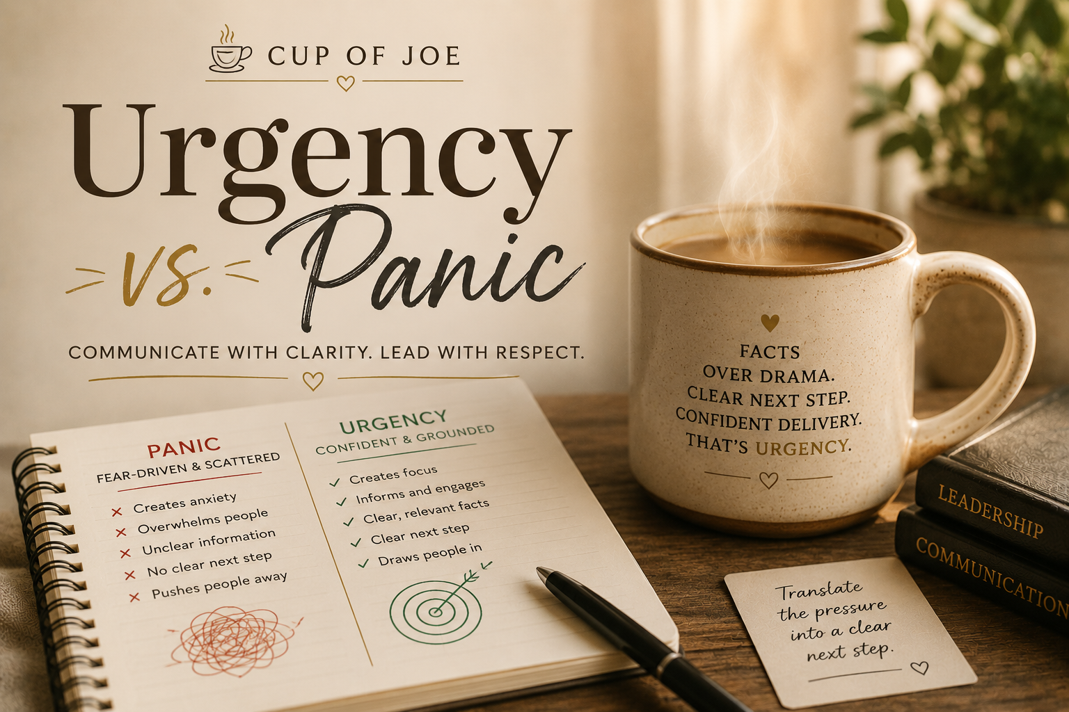 Sense of Urgency