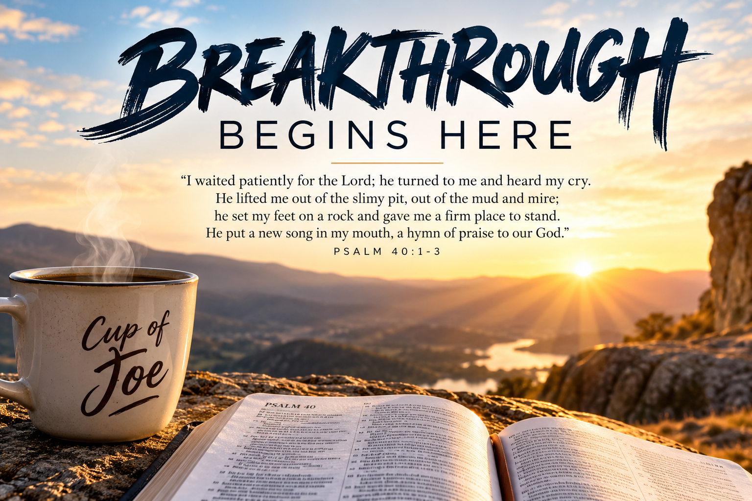 Breakthrough Begins Here 