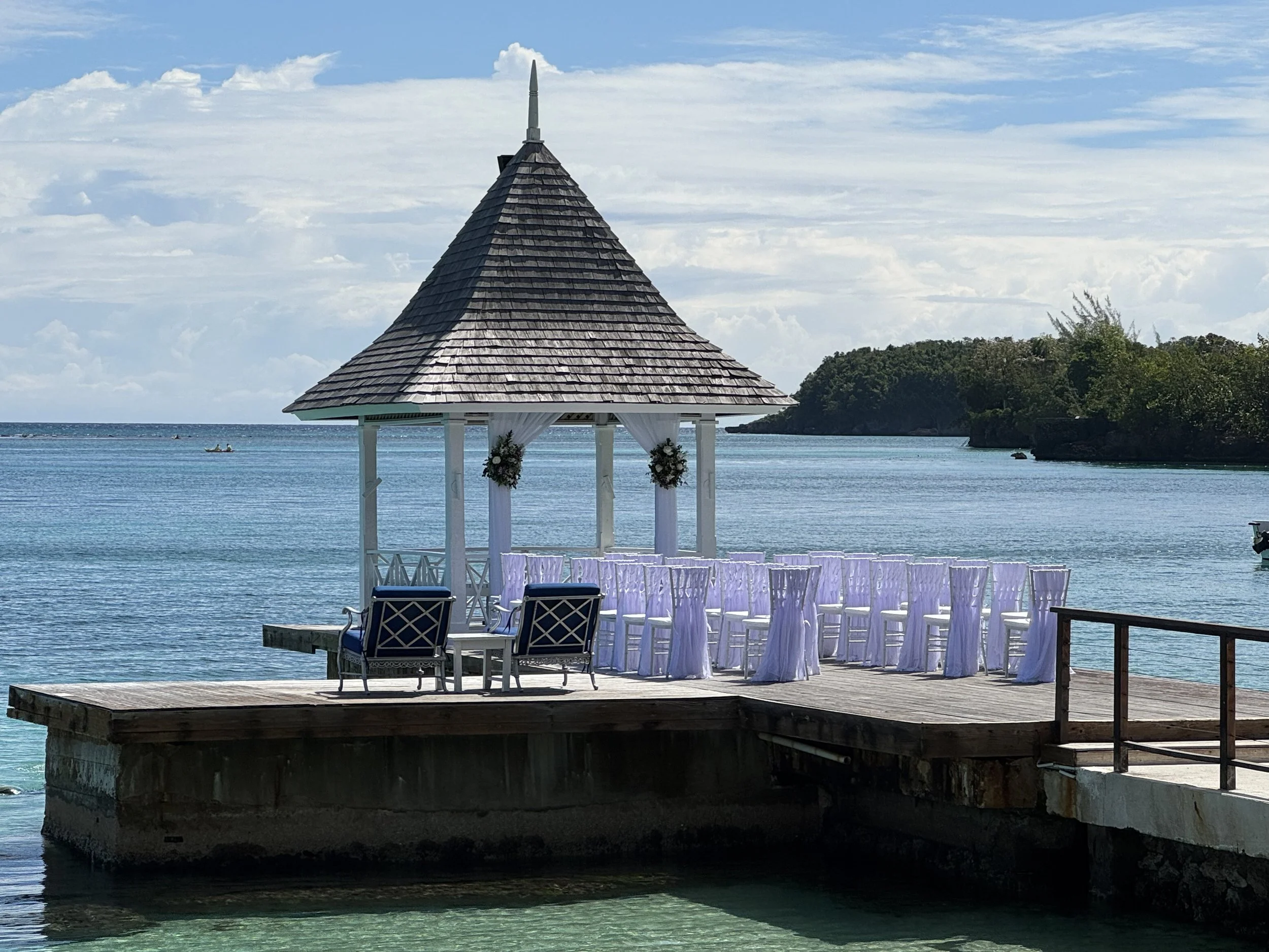 Overwater Wedding Gazebo