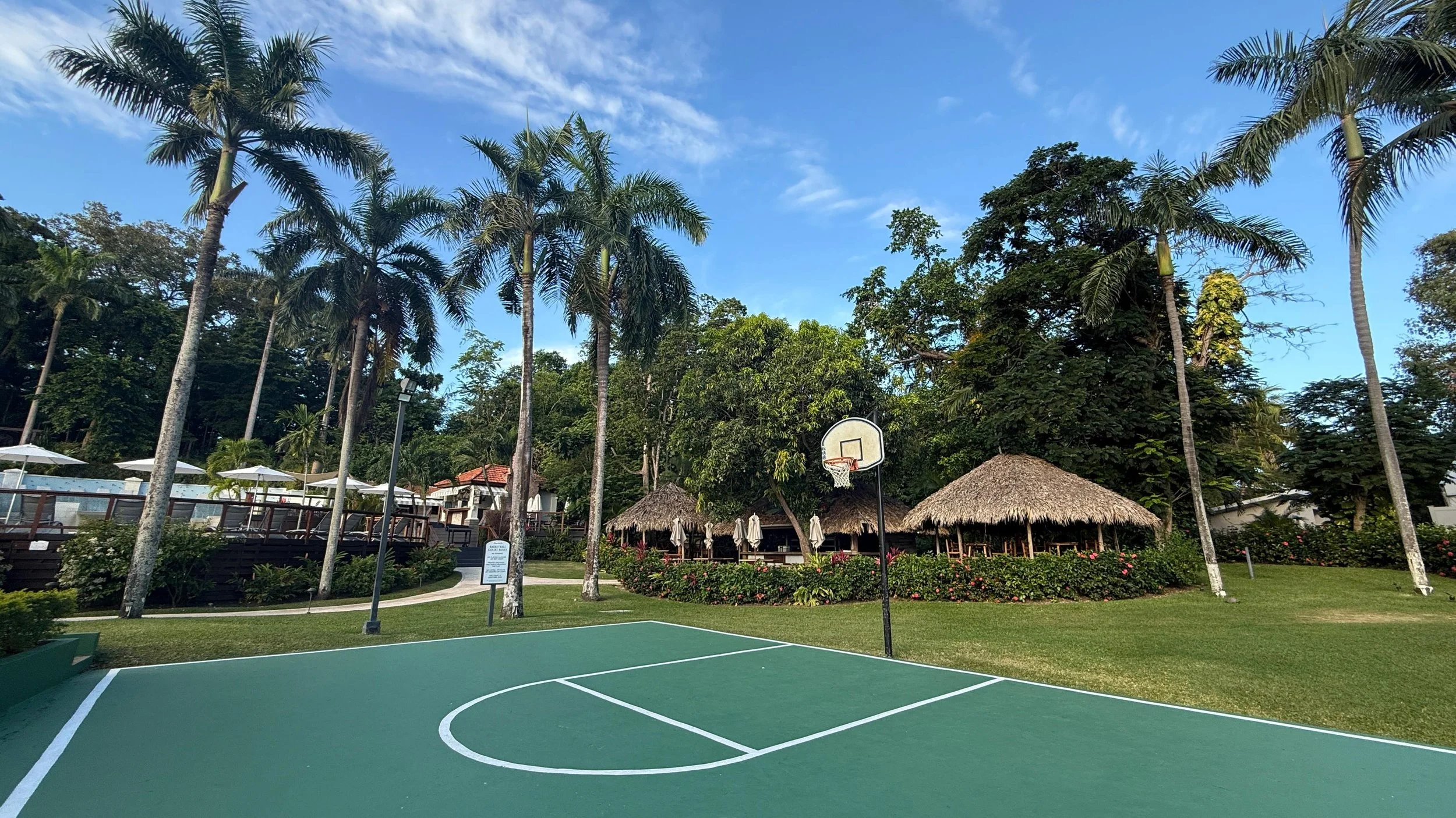 Half Basketball Court