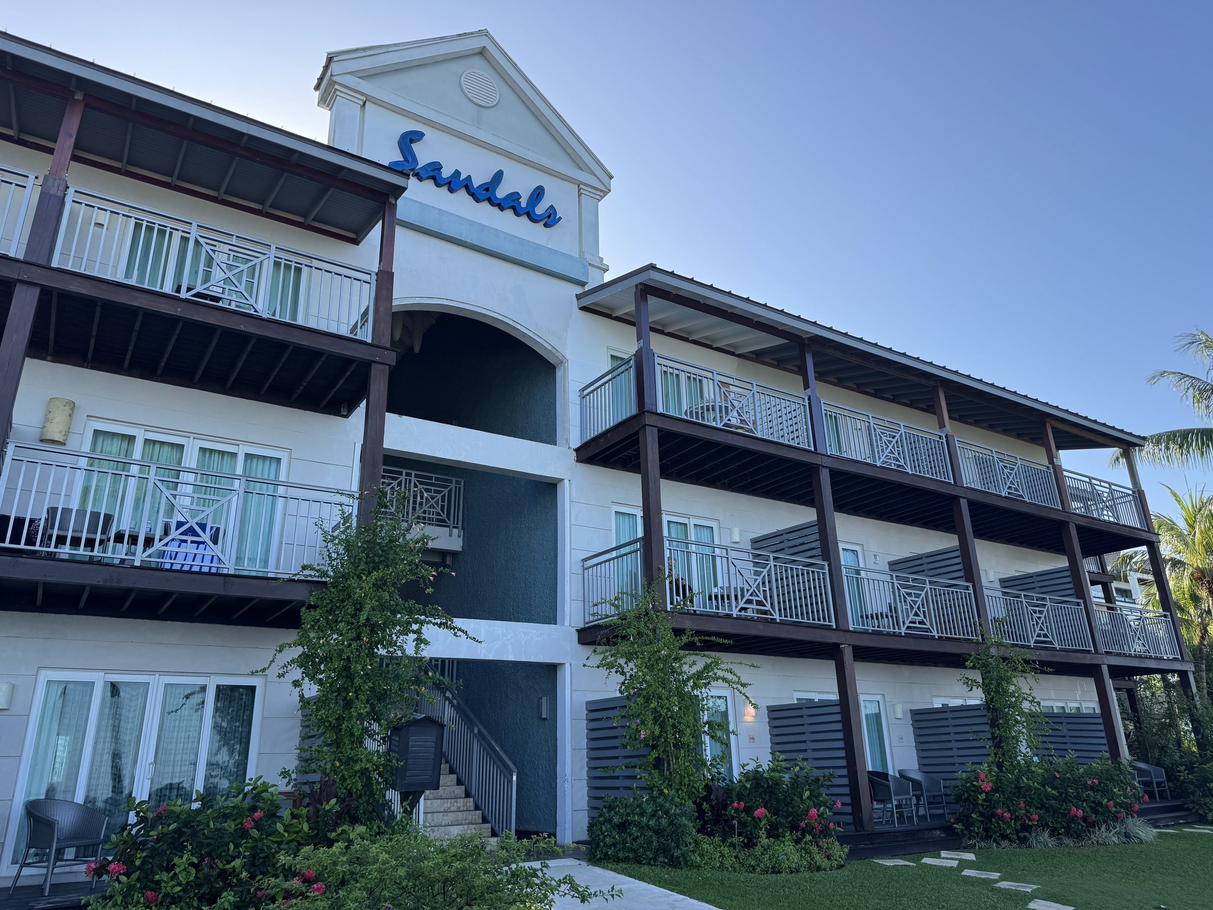 Sandals Negril Paradise Building