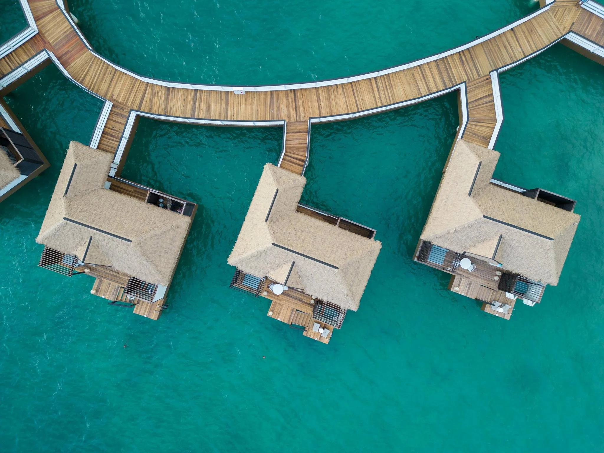Overwater Bungalows at Sandals South Coast