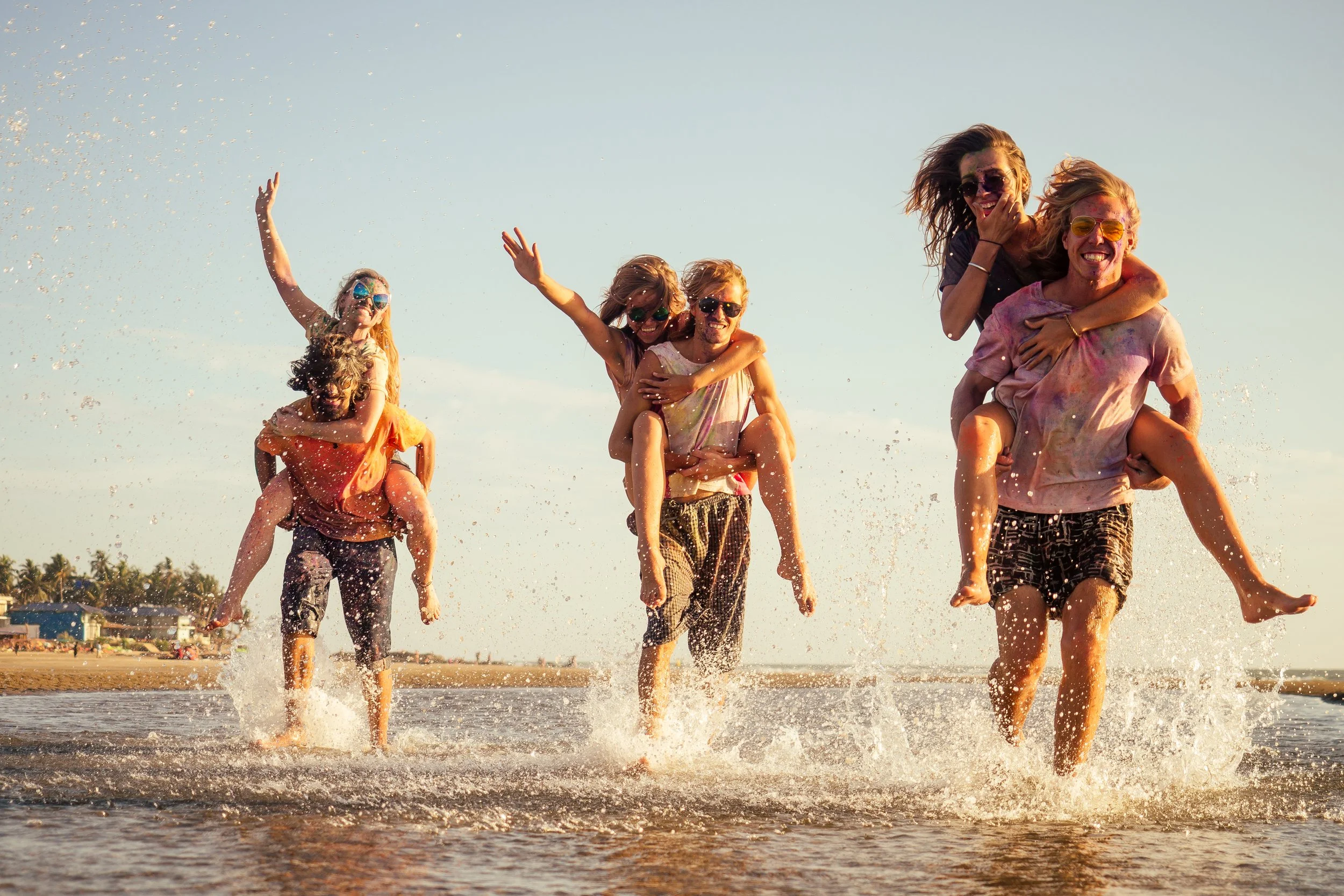 Couples on the Beach