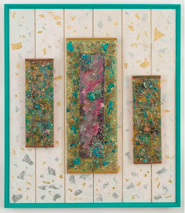 Keita Whitten Foster - Abundance 46x56 mix media 2024 $11,200