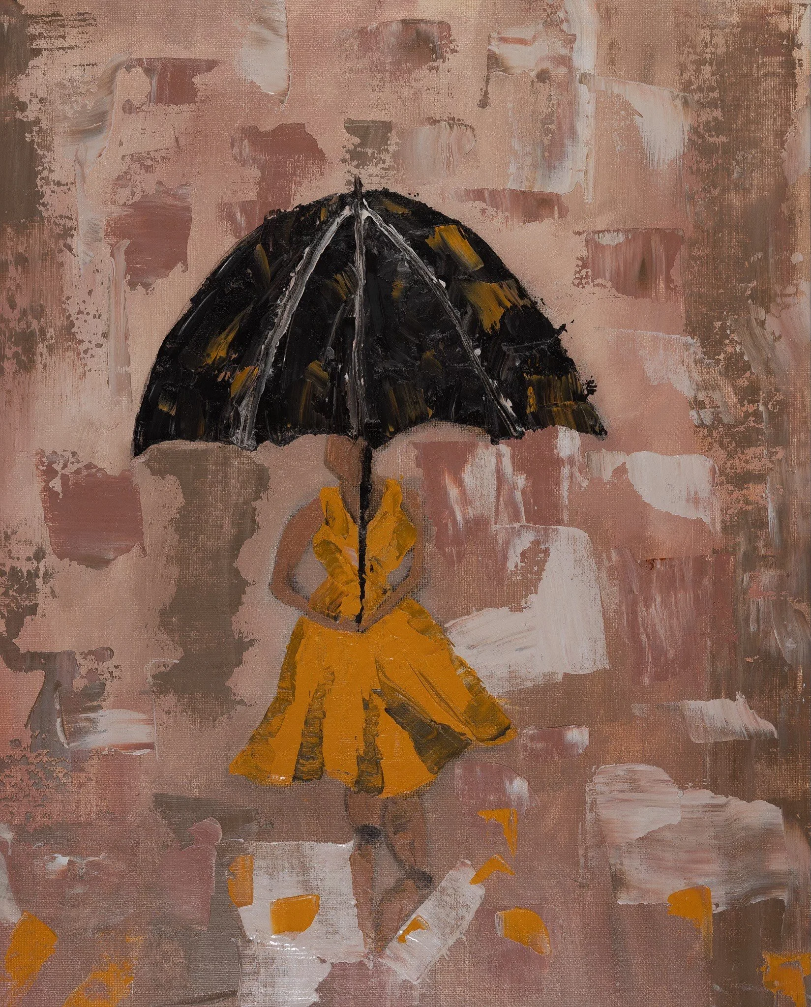 Ashley Hammett - "Reflections", 16x20 oil on canvas panel, 2021, $500.00