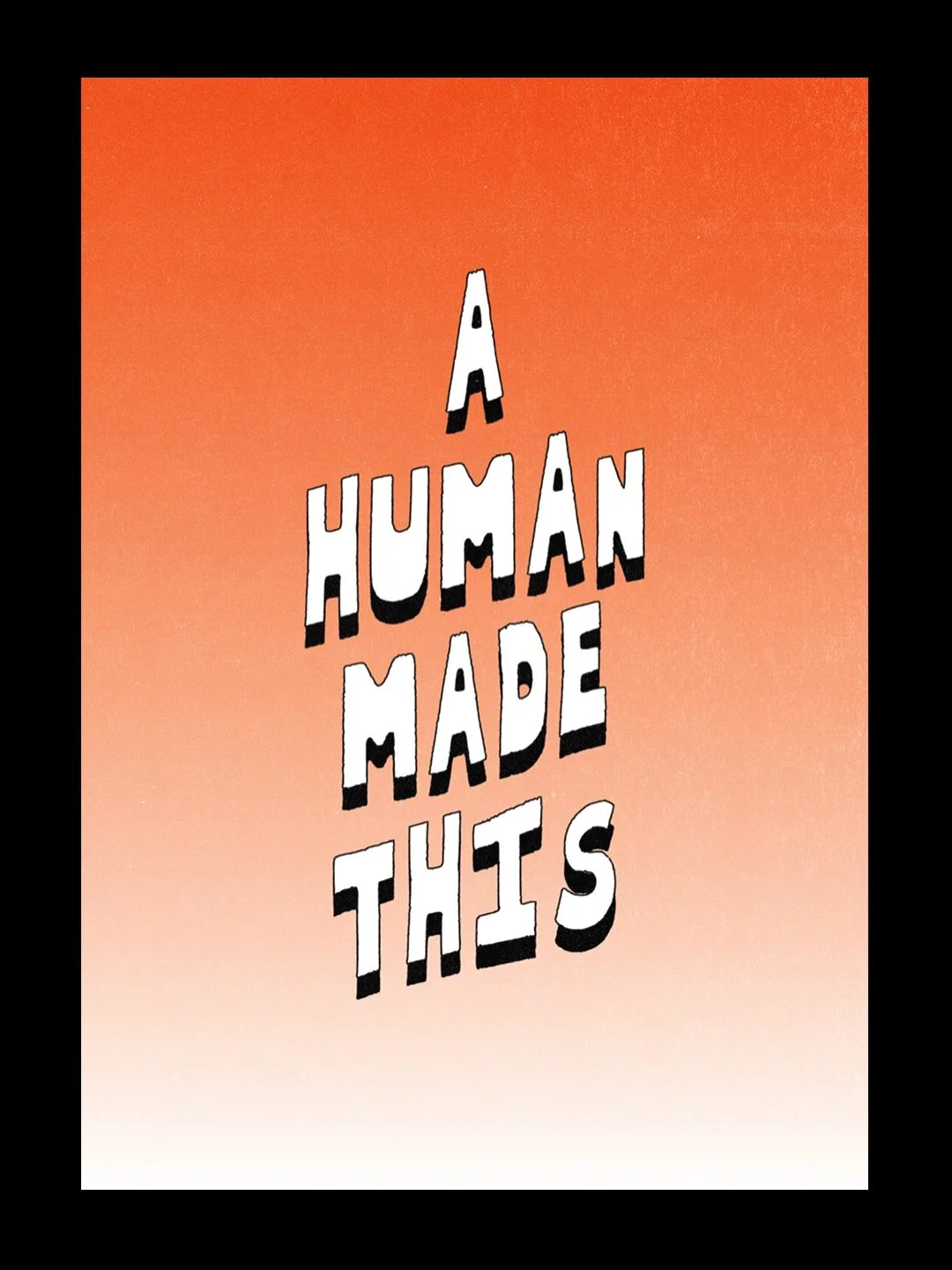 Human made, always! ✷

Human made art is so important to me. The love, care, and passion that I put into what I create could never be generated by ai. Sure, it might be fast, and it might be efficient, but it&rsquo;s not human.

In a lot of ways, it 