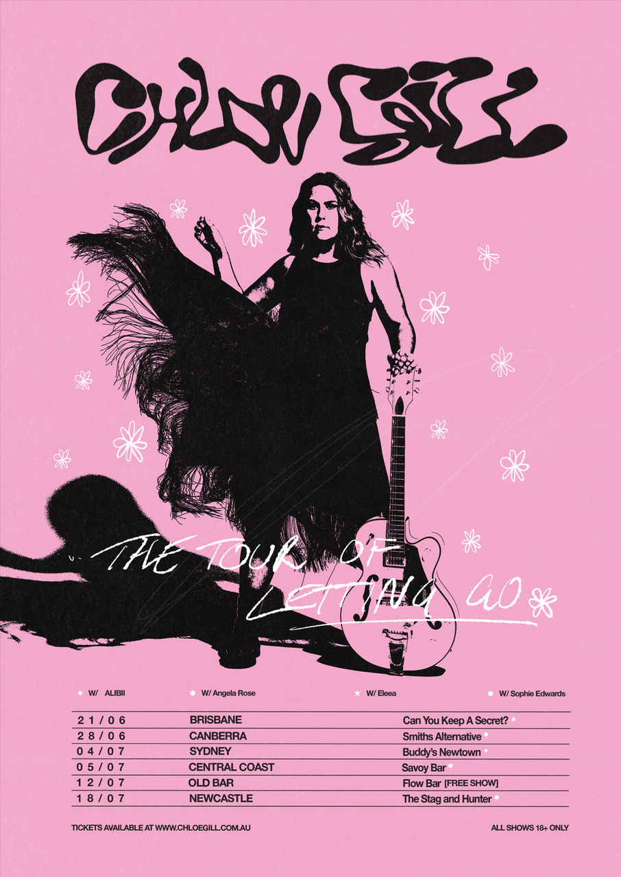 Chloe Gill Tour Poster