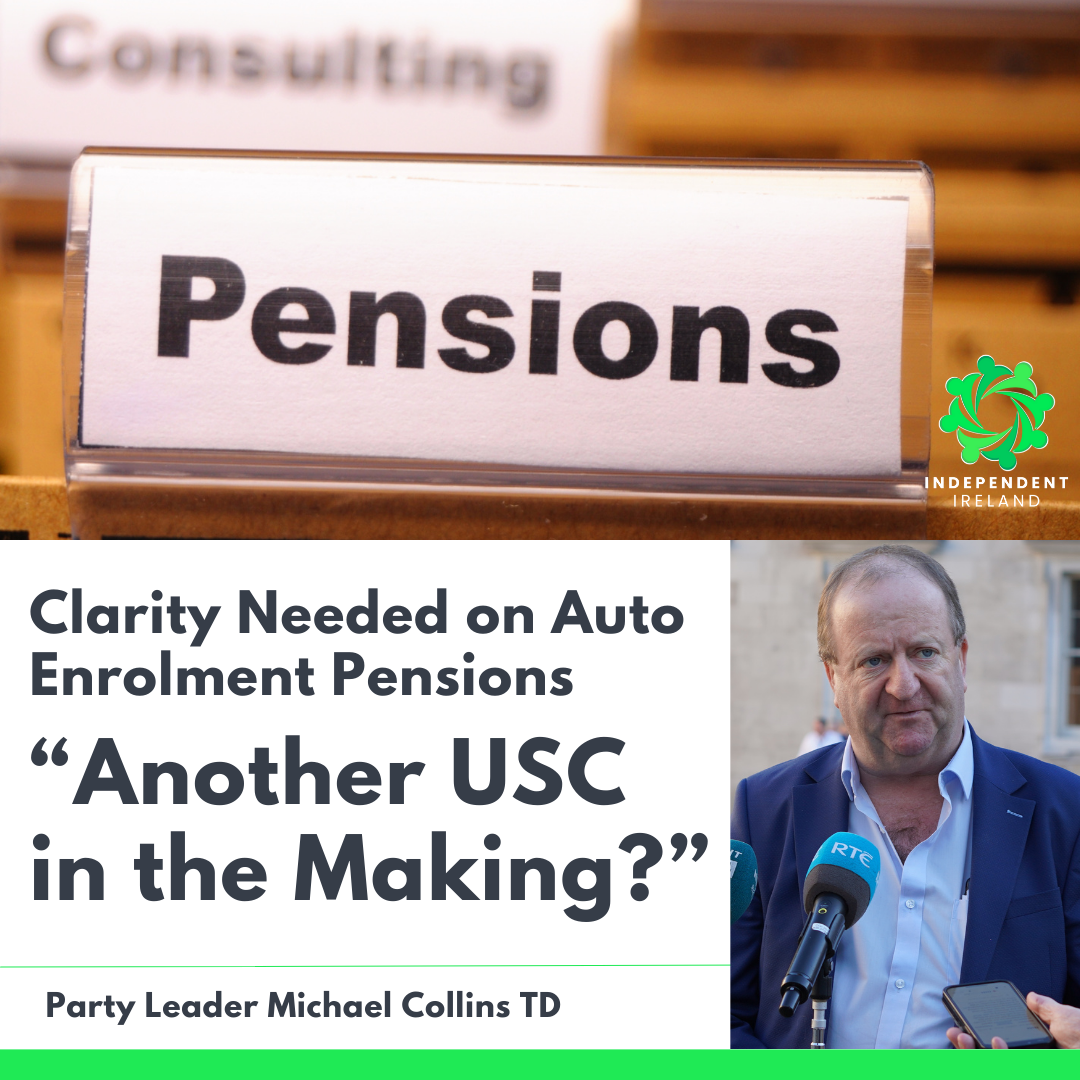 Government’s Auto-Enrolment Pension Scheme: ‘Another USC in the Making?’