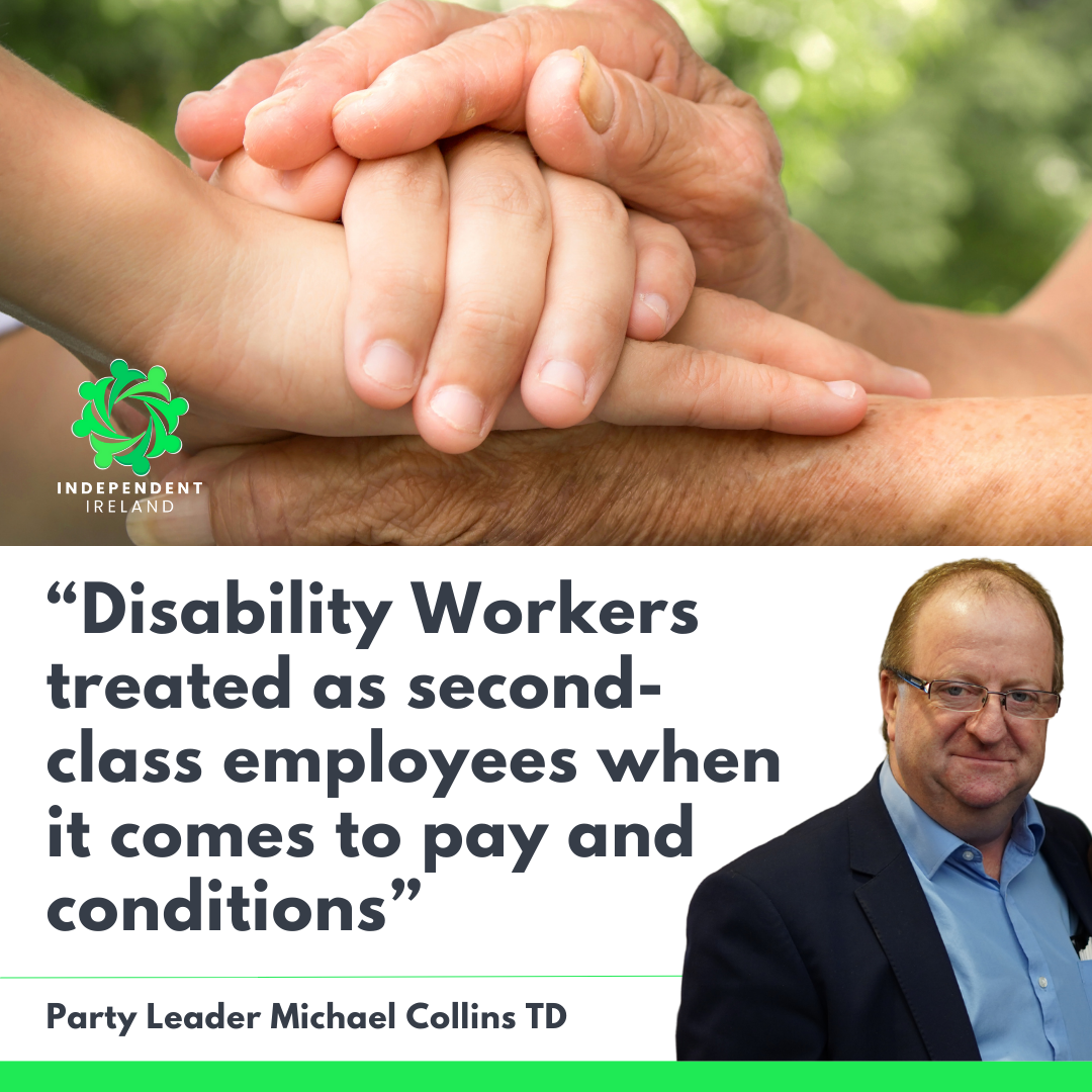 Collins backs Section 39 workers: “Their work must be recognised and properly paid”