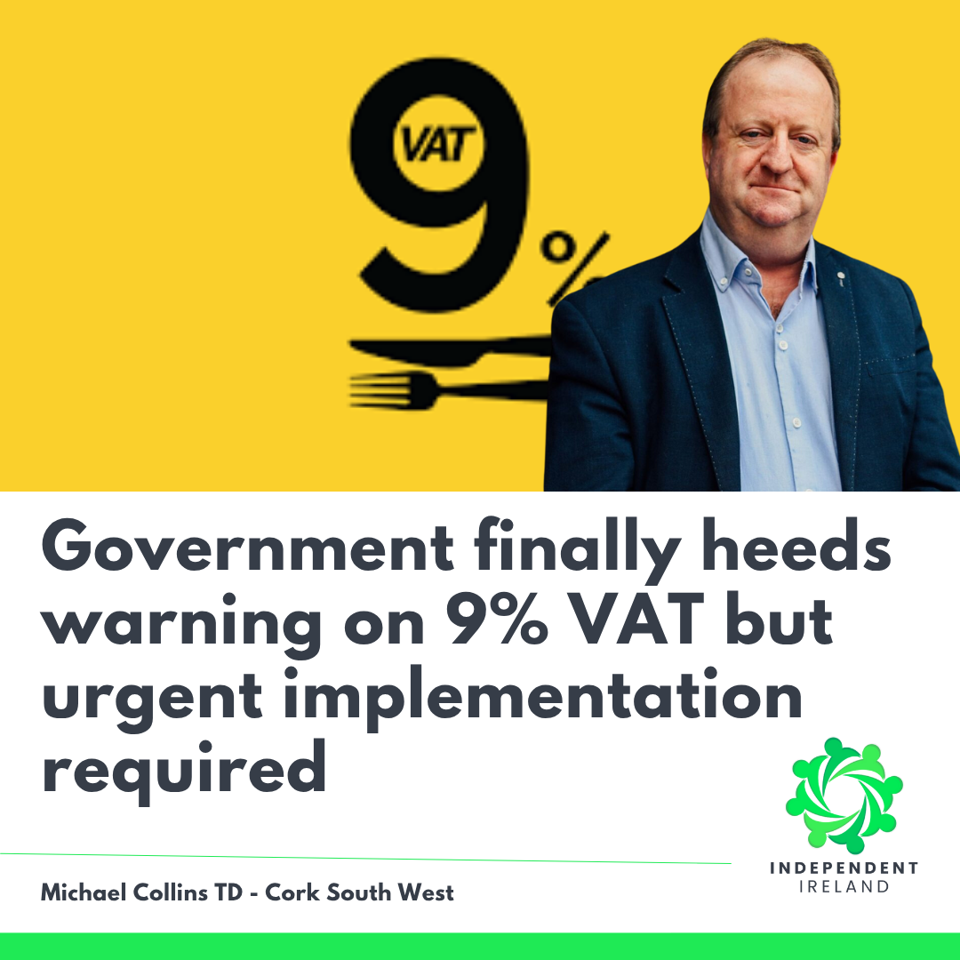 Government finally heeds calls for 9% VAT rate but urgent implementation is critical to prevent closures