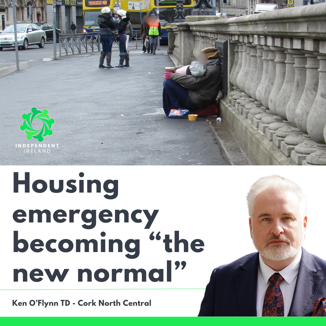O’Flynn warns of ‘housing emergency becoming the new normal’