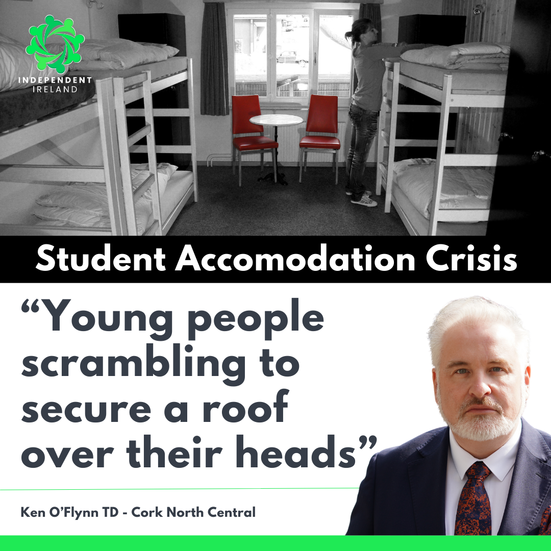 O’Flynn: Student accommodation crisis exposes gap between Government promises and reality