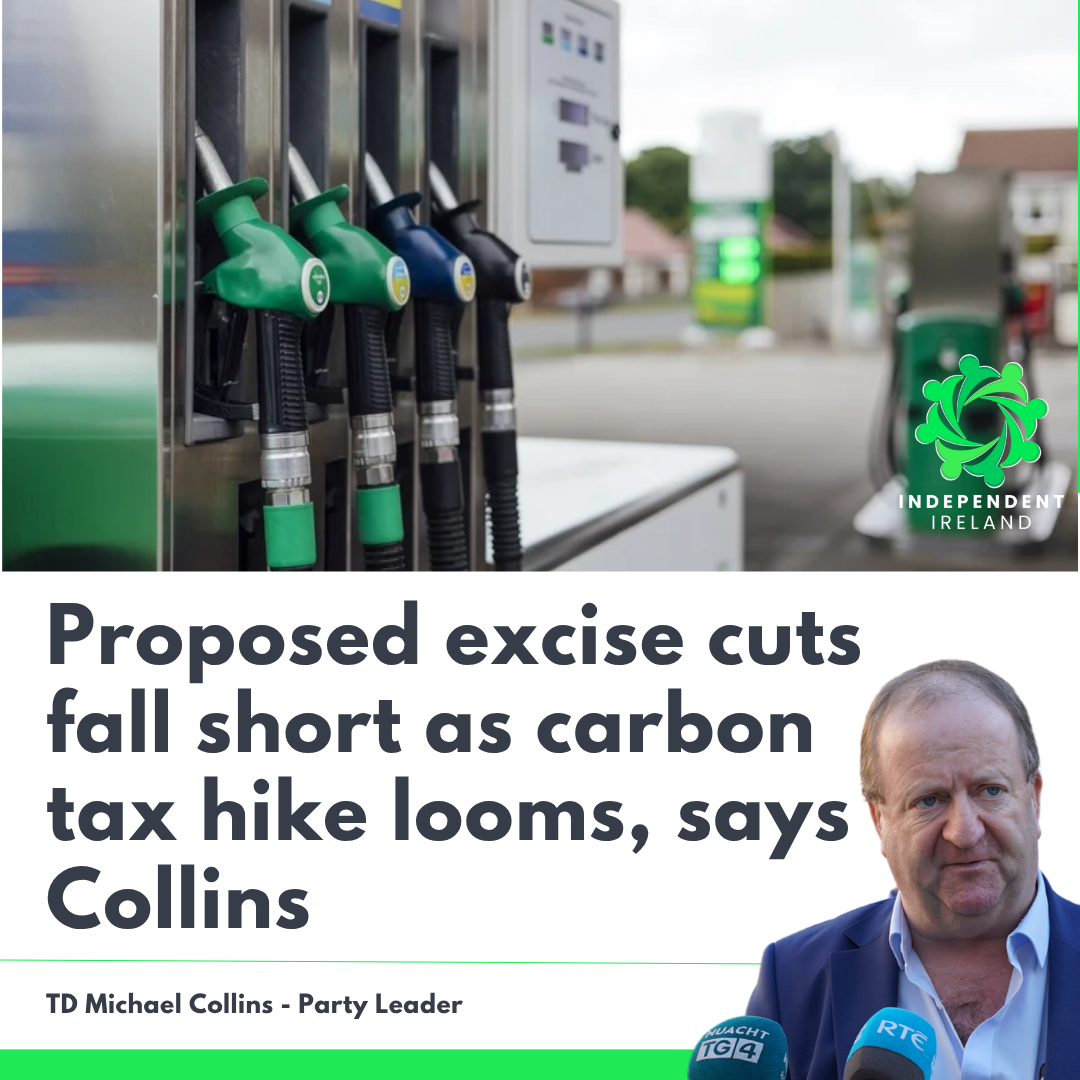 Rumoured fuel measures fall short as carbon tax hike looms, says Collins
