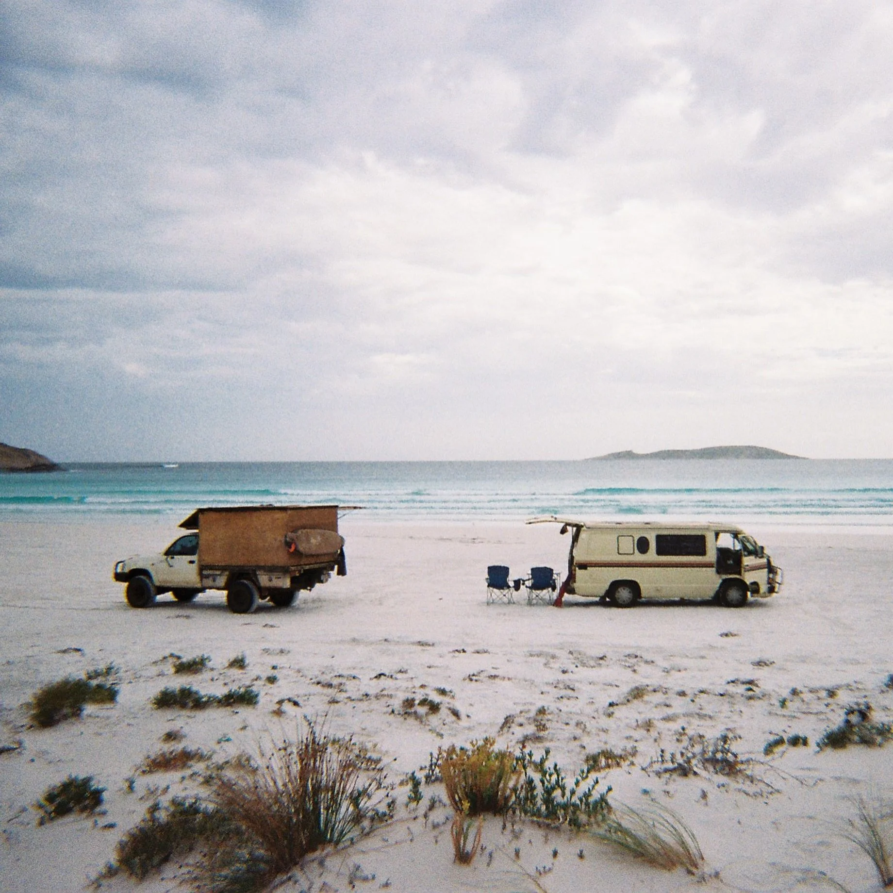 She&rsquo;s got the road trip blues 🎶 🌞 Reminiscing this sweet time over Summer with this lovely roll of film 🎞️