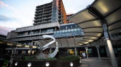 Photo of the Royal Free Hospital in Pond Street, Hampstead, London