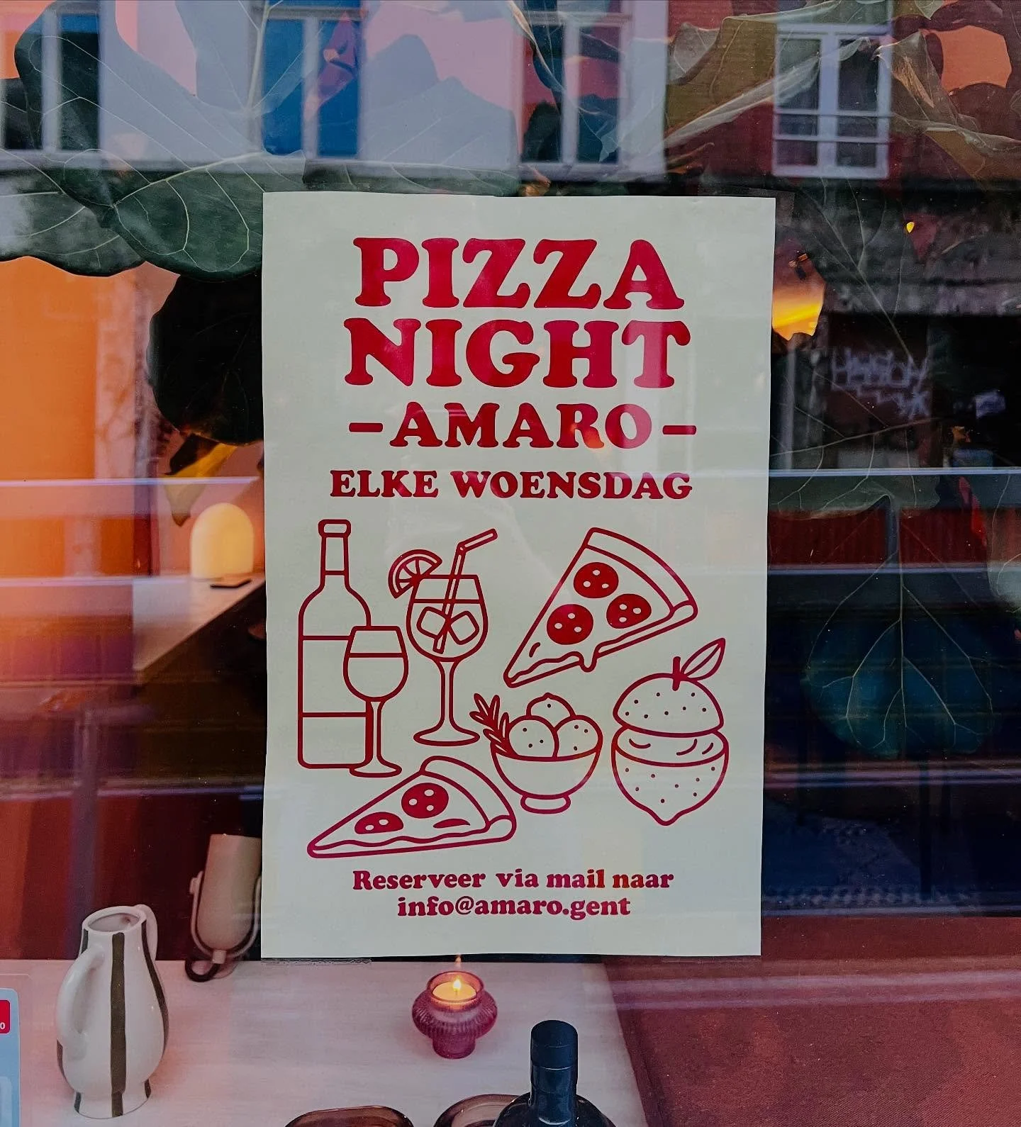 TOT VANAVOND 🍕 🍸