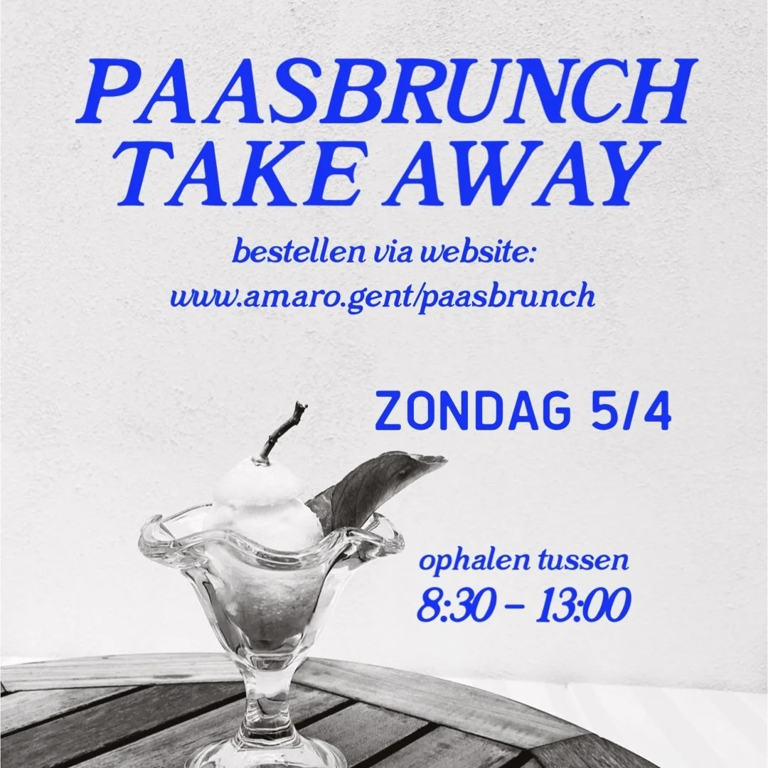 BRUNCH TAKE AWAY: Pasen