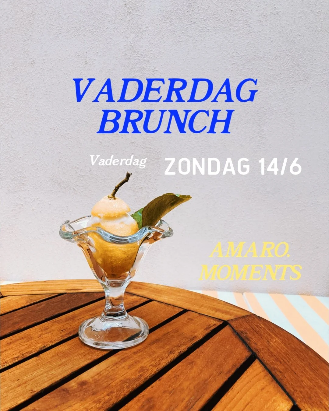 BRUNCH : Vaderdag