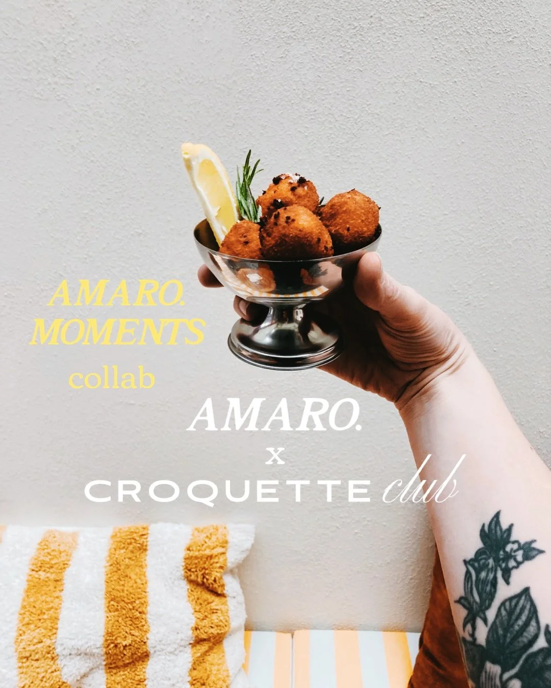 AMARO x CROQUETTE CLUB