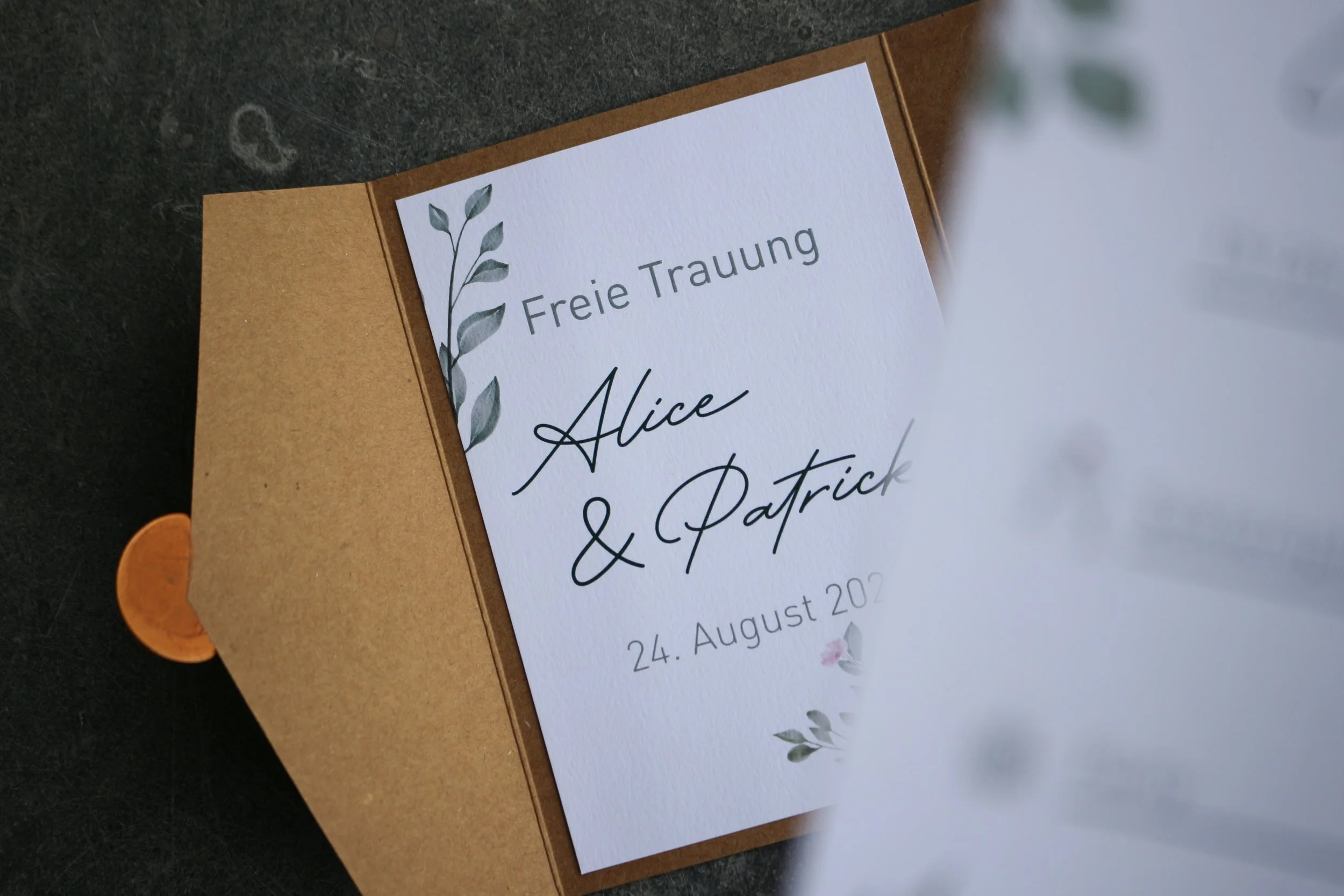 Patrick & Alice - Hochzeit