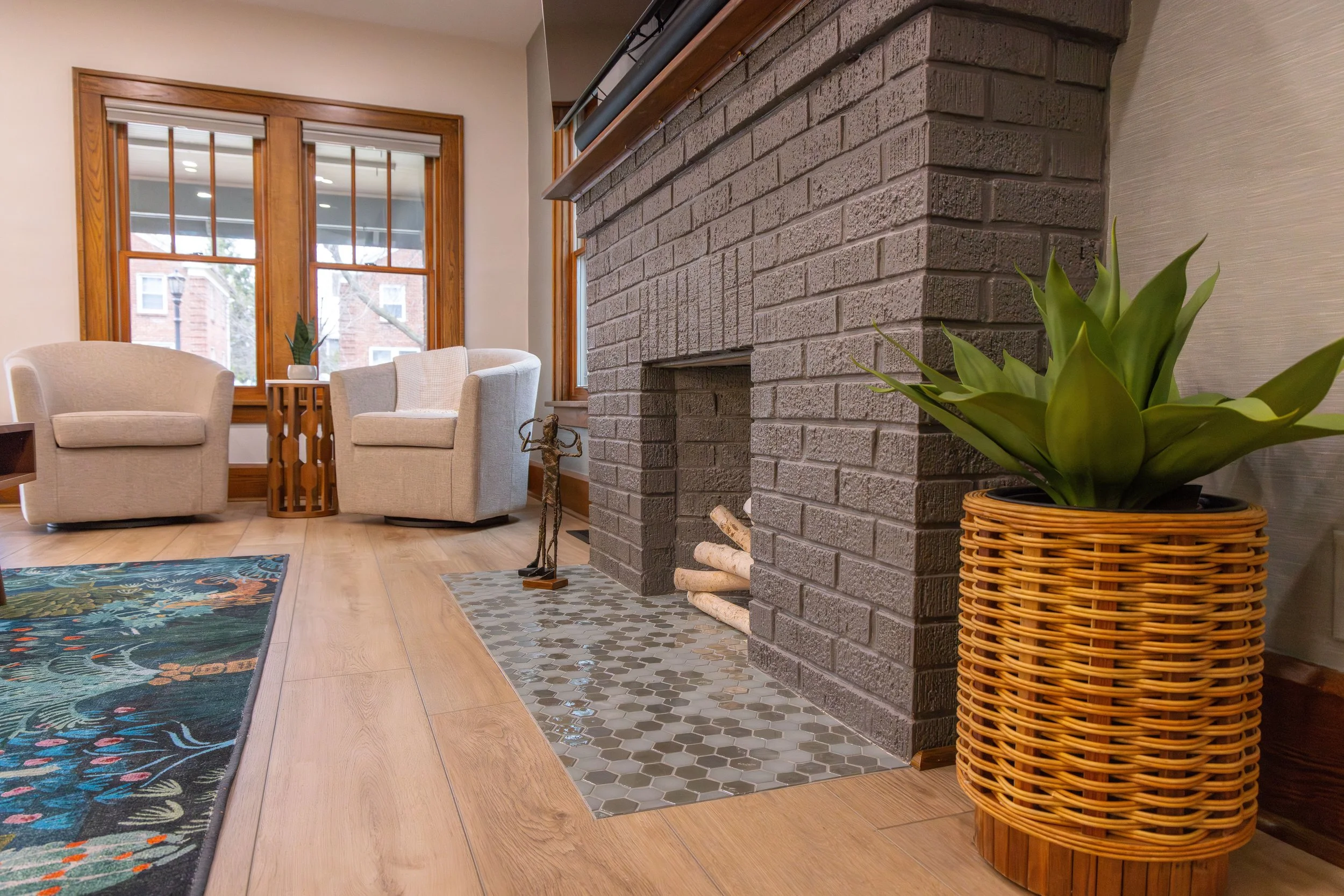 WHOLE HOUSE RENOVATION - FIREPLACE