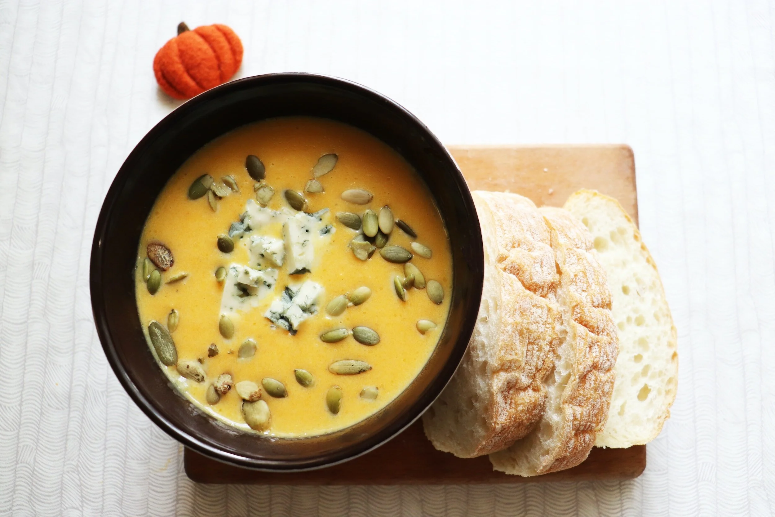 Creamy Roasted Pumpkin Soup