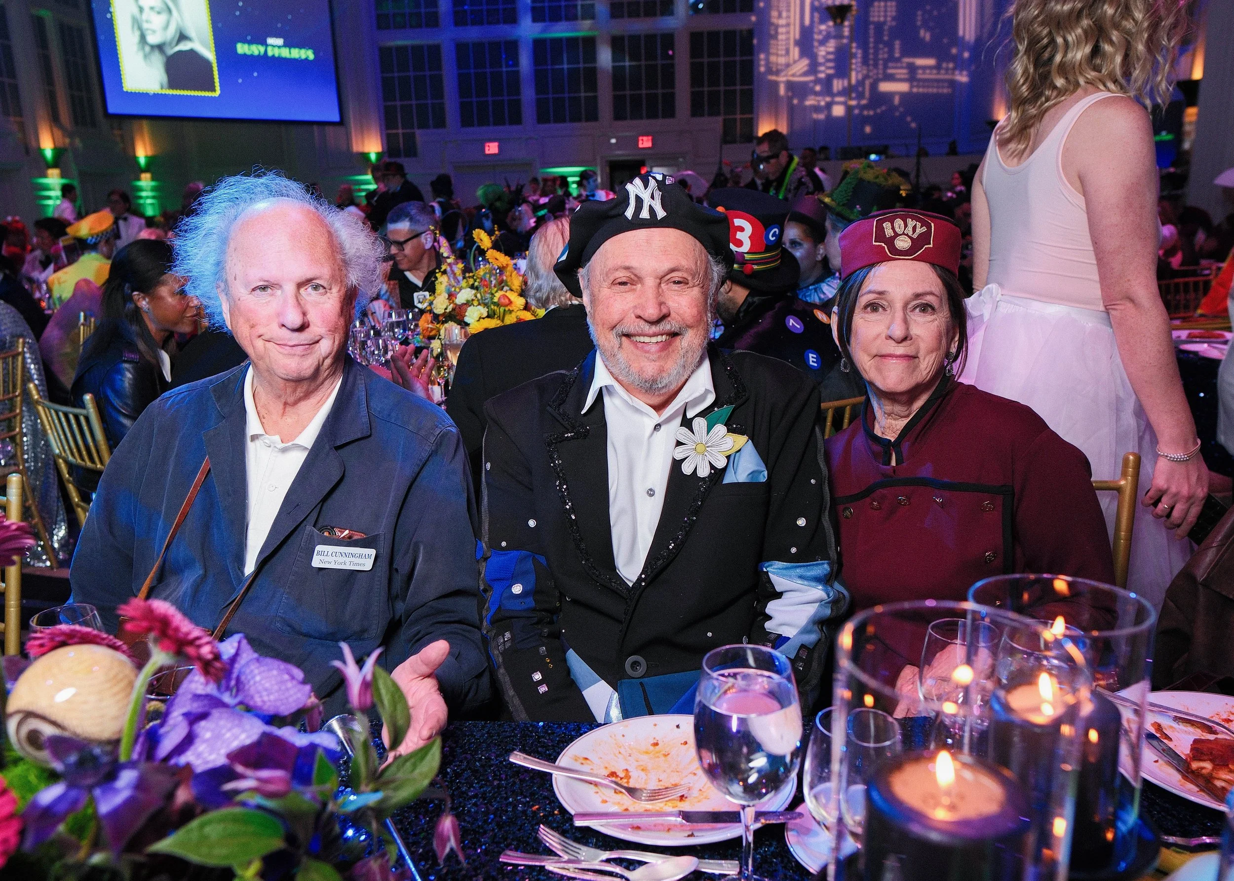 Graydon Carter and Billy Crystal