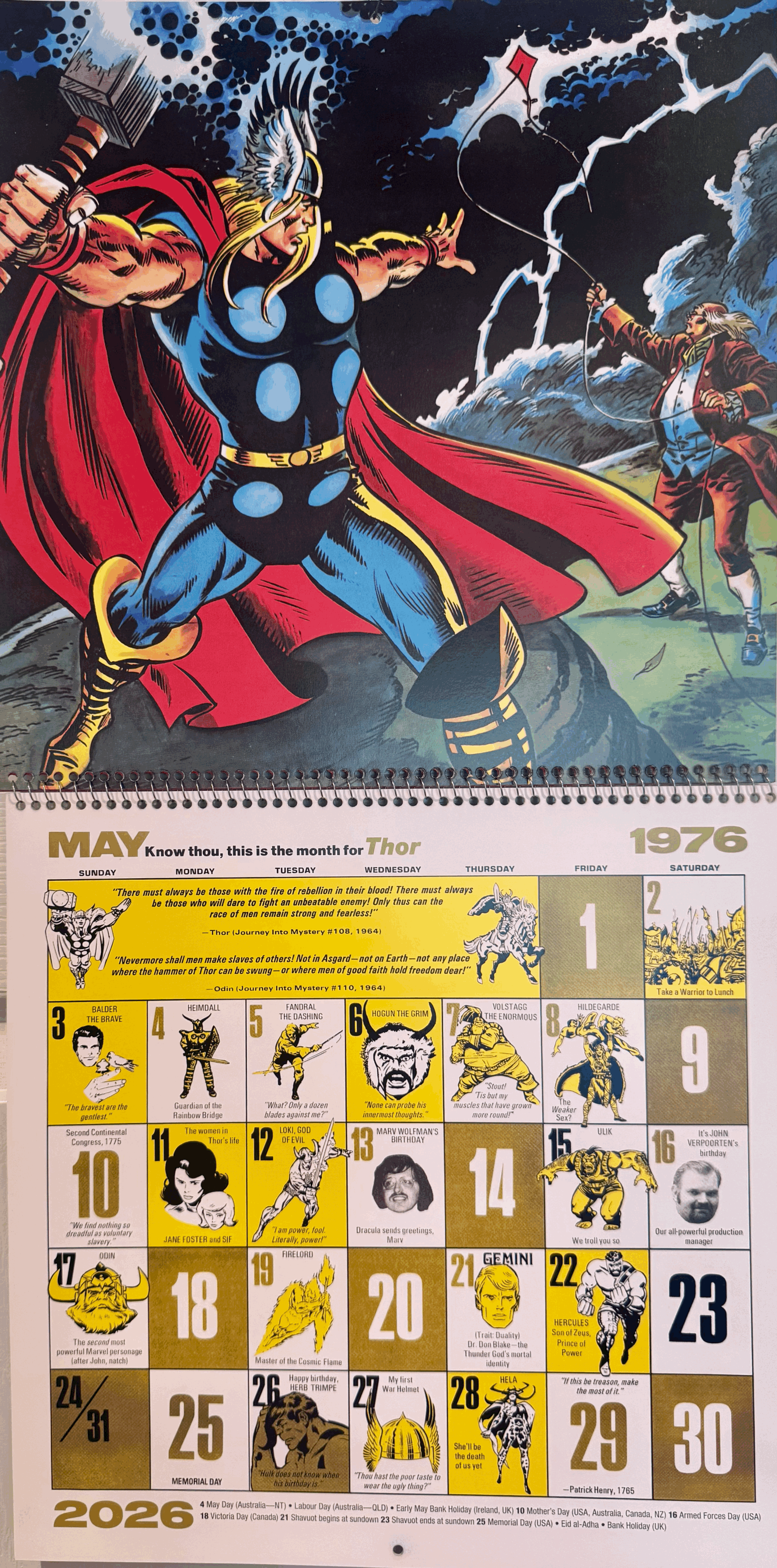 Bicentennial Thor