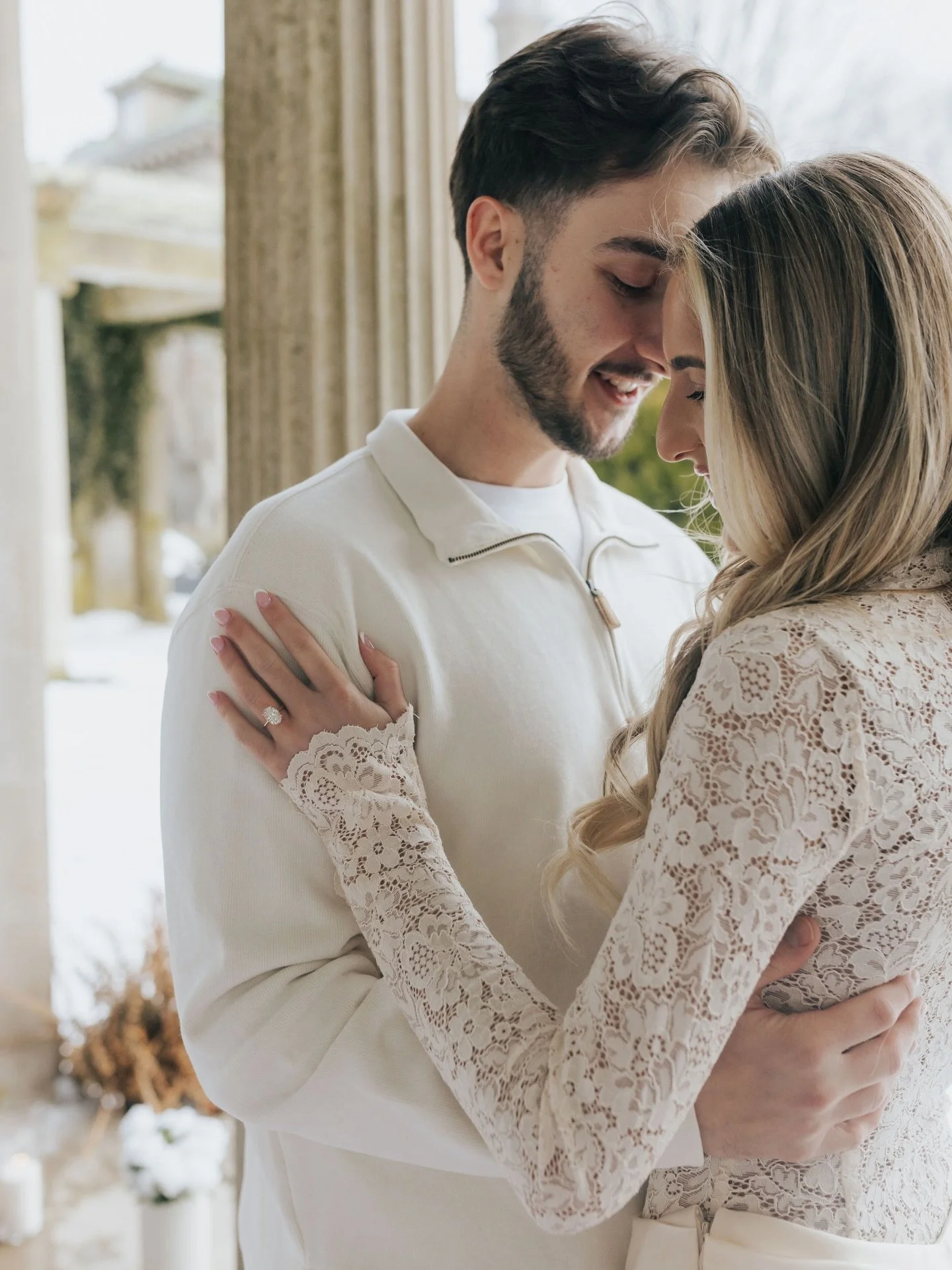 These two 🤍

This day was cold &mdash; like the coldest week in the dead of a Connecticut winter &mdash; but Eli double- and triple-checked every detail to make sure the moment was absolutely perfect for Mevlana. From the candles and rose petals to 