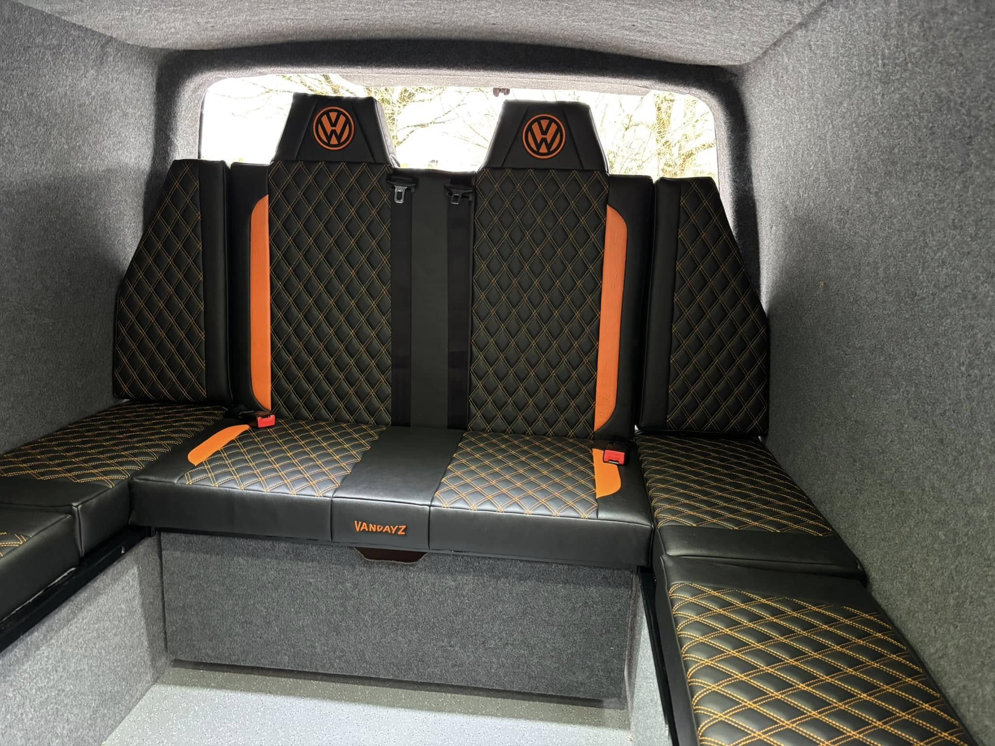 Module 1 with custom embroidery for a Transporter