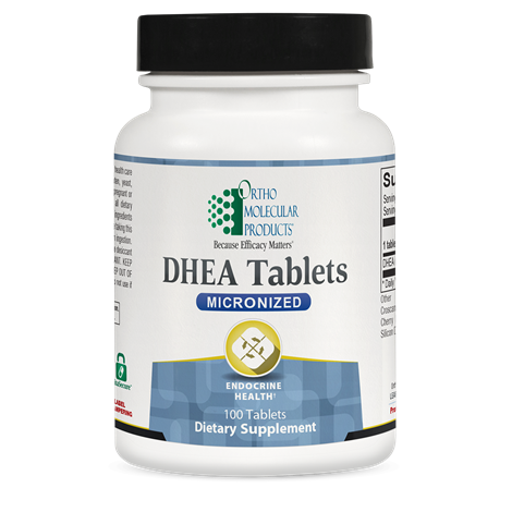 Each tablet provides 5 mg of DHEA derived from the wild yam, allowing for incremental oral supplementation and flexibility with numerous hormone-balancing and stress-fighting protocols.