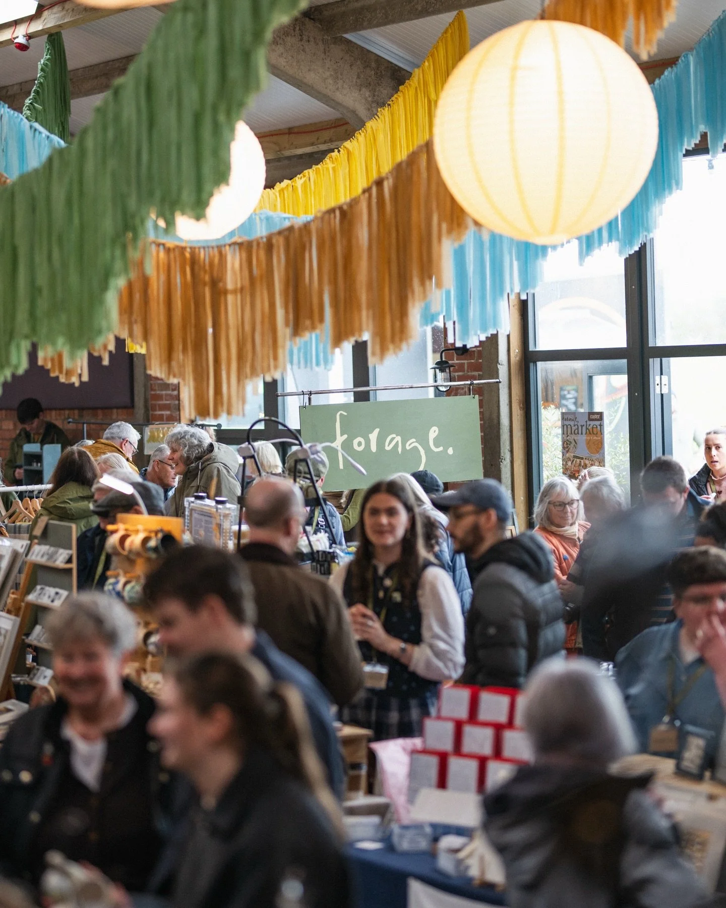 The Forage Market is BACK again TODAY! 🌿 ✨ 

We&rsquo;ll be open from 12pm - 5pm for round 2 of independent shopping from 45+ makers, creatives and artisan small businesses! 🙌🏻

Not only that but the @riggandfurrow taproom is open until 9pm servin