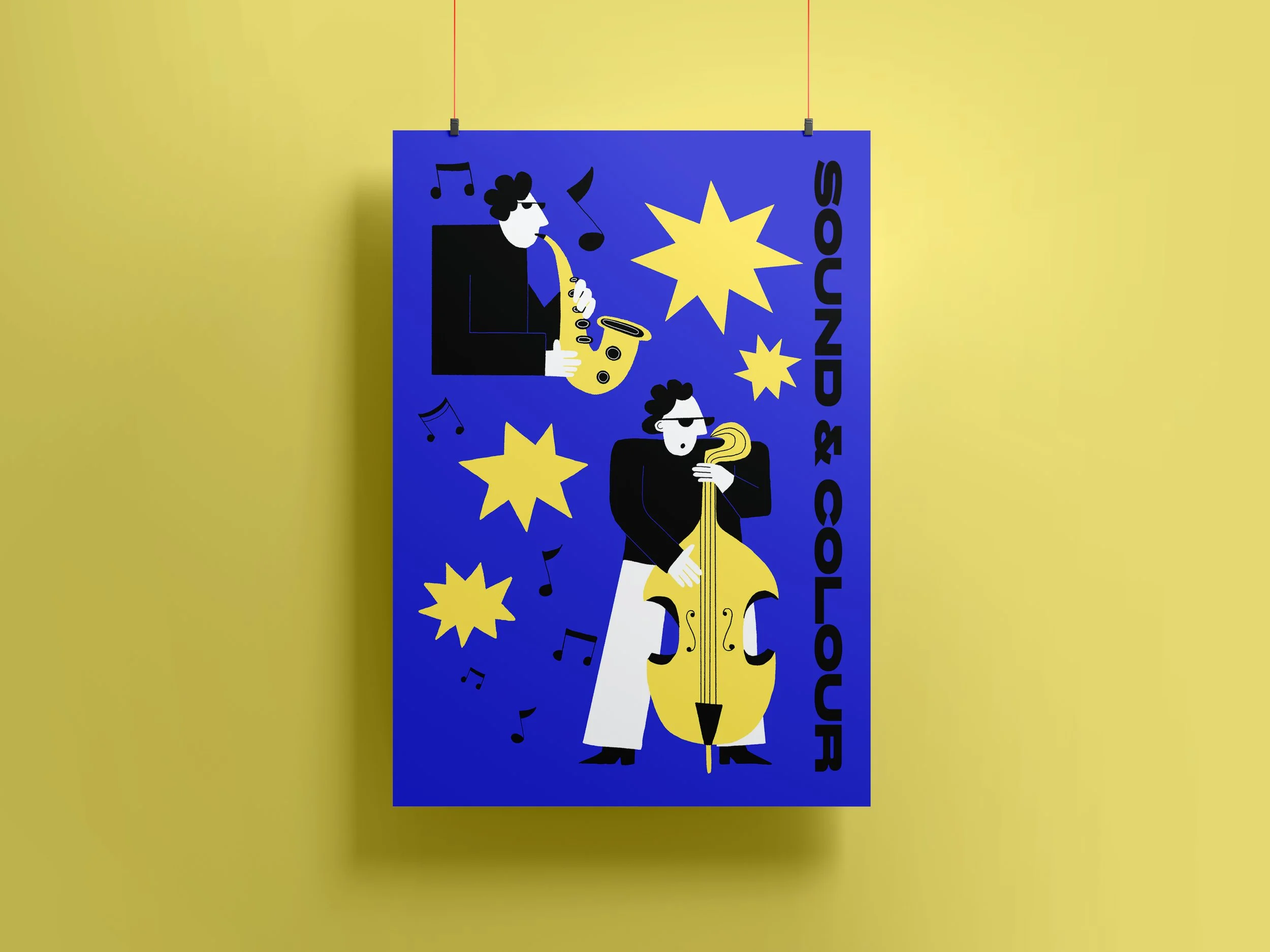 Sound & Colour - Digital Illustration