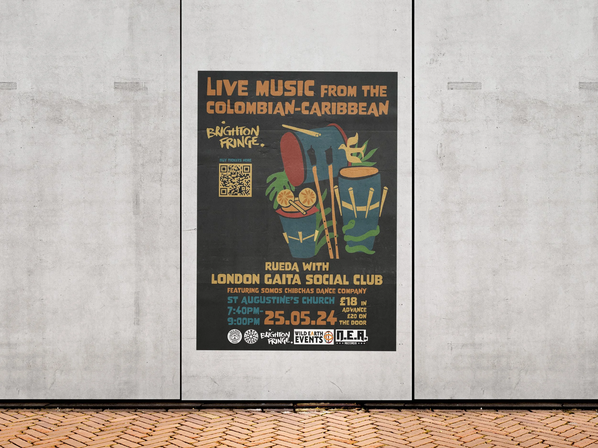 London Gaita Social Club Gig Poster