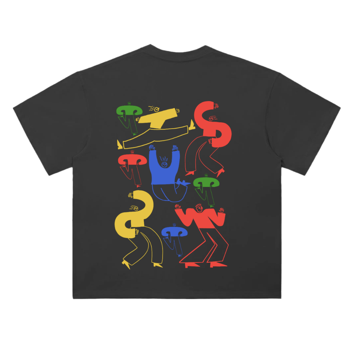 Funky Figures T-Shirt Design