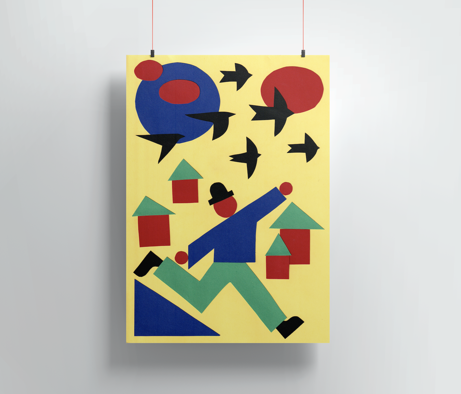 Paper Shapes - Simple Pleasure Illustration