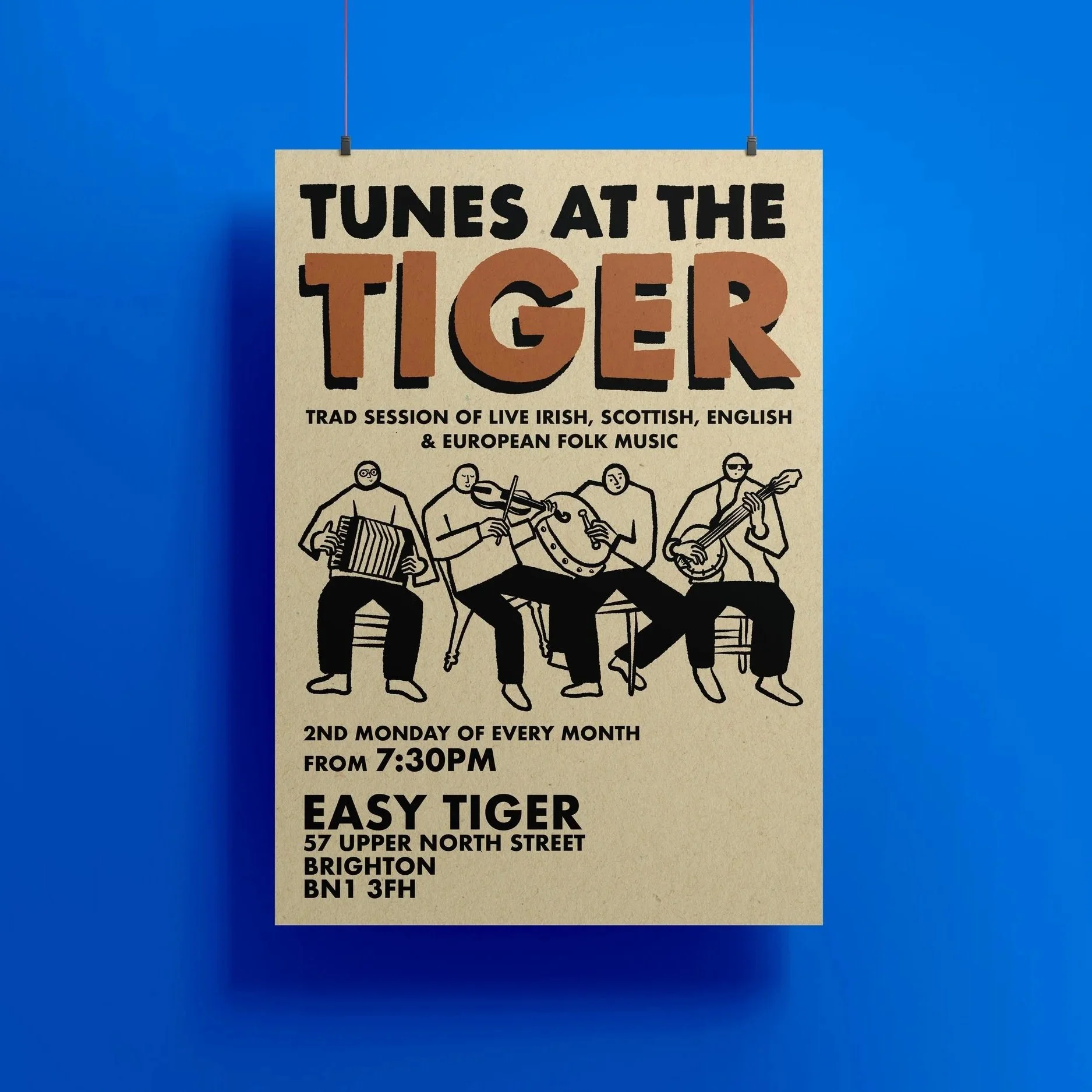 Easy Tiger Music Session Poster