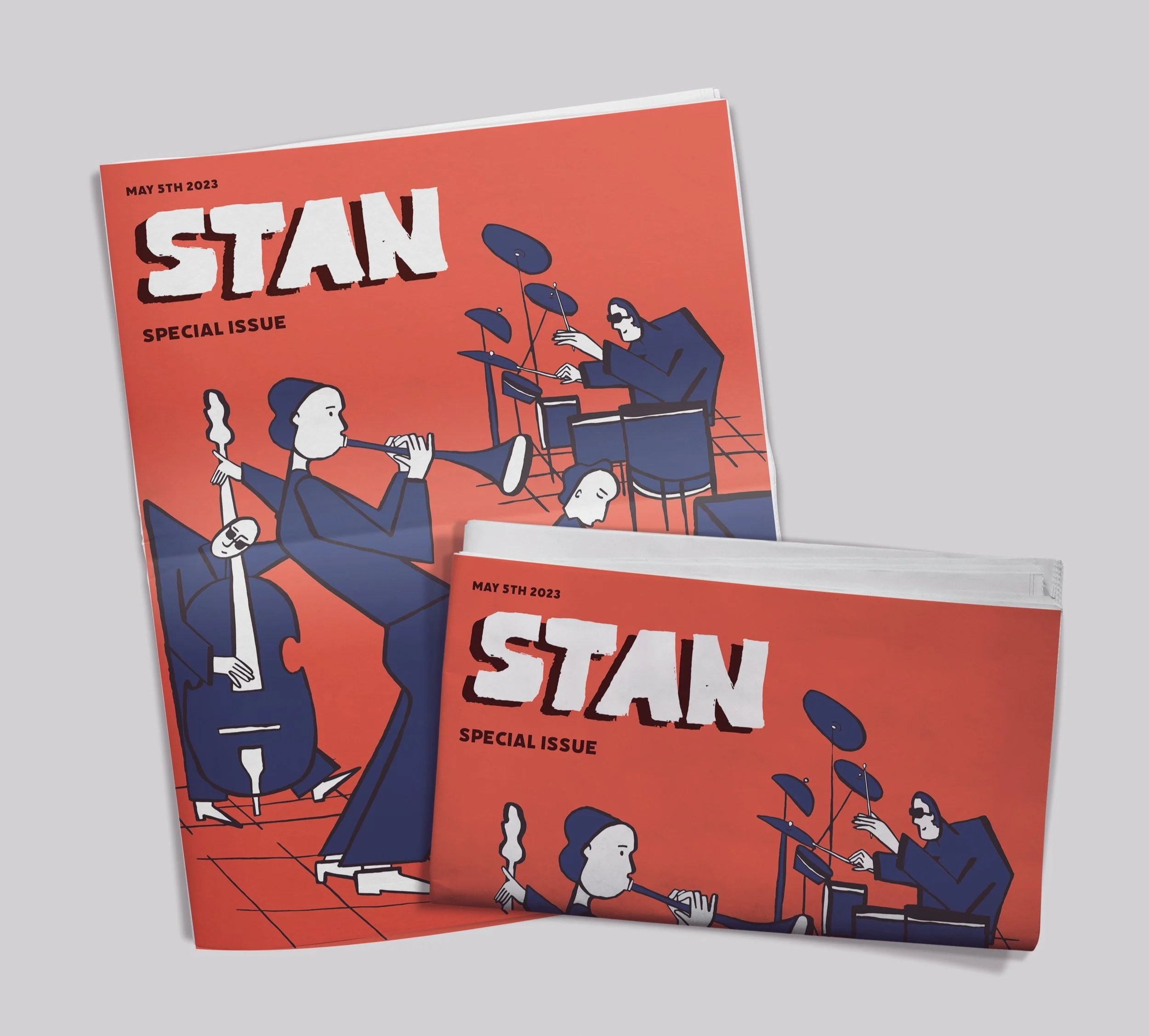 Cover for Stan Newspaper