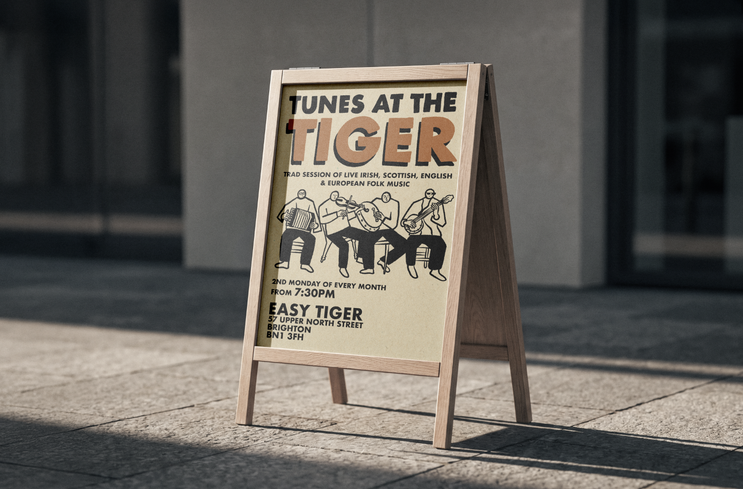 Easy Tiger Music Session Poster