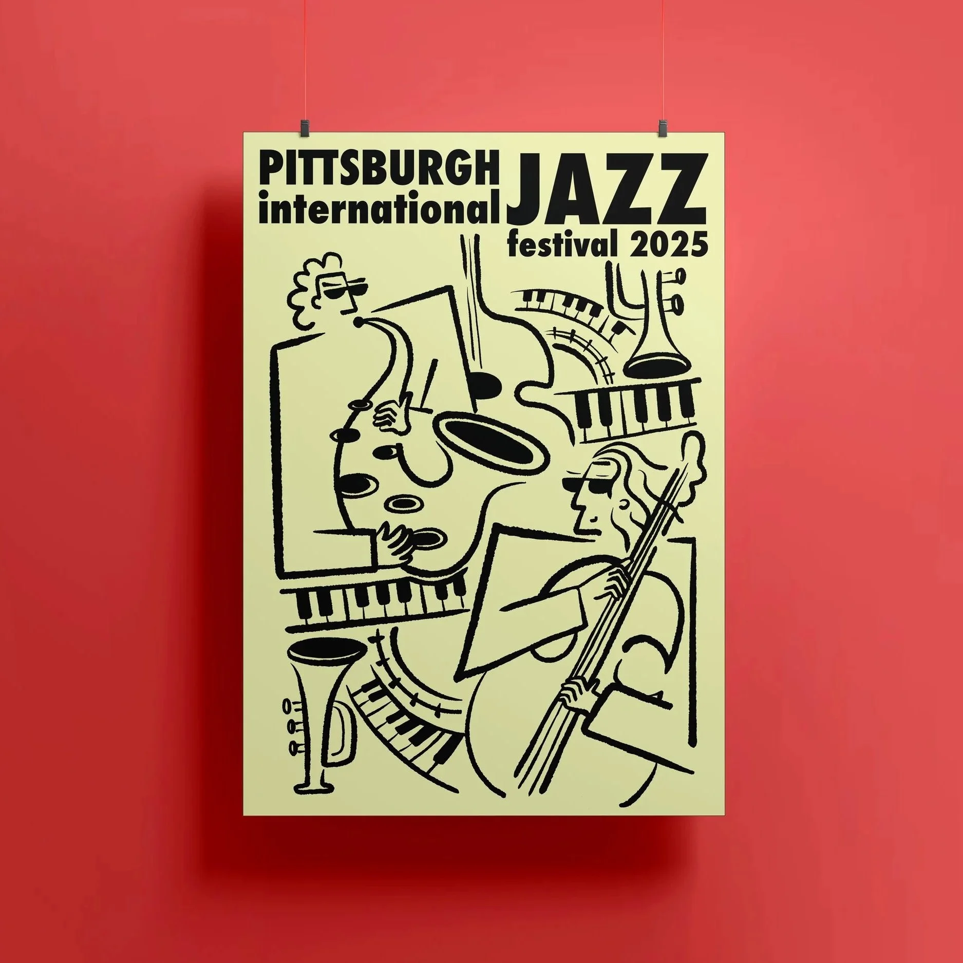Pittsburgh International Jazz Festival Poster