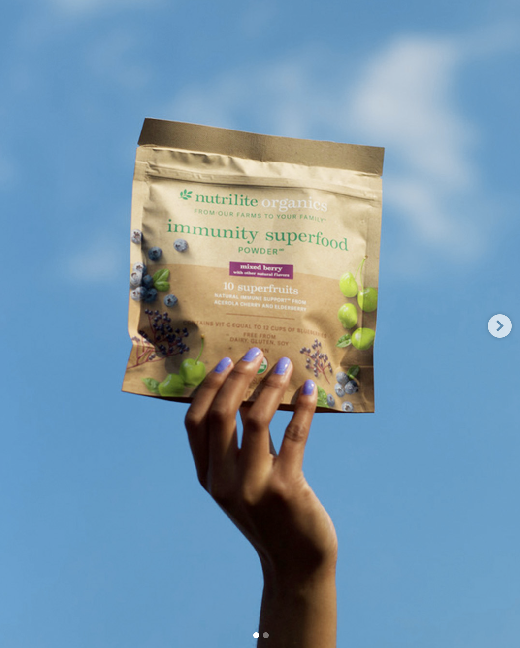 Nutrilite Immunity Powder Carousel
Still image plus video with graphic text. Concept, shoot, and edit all by me.