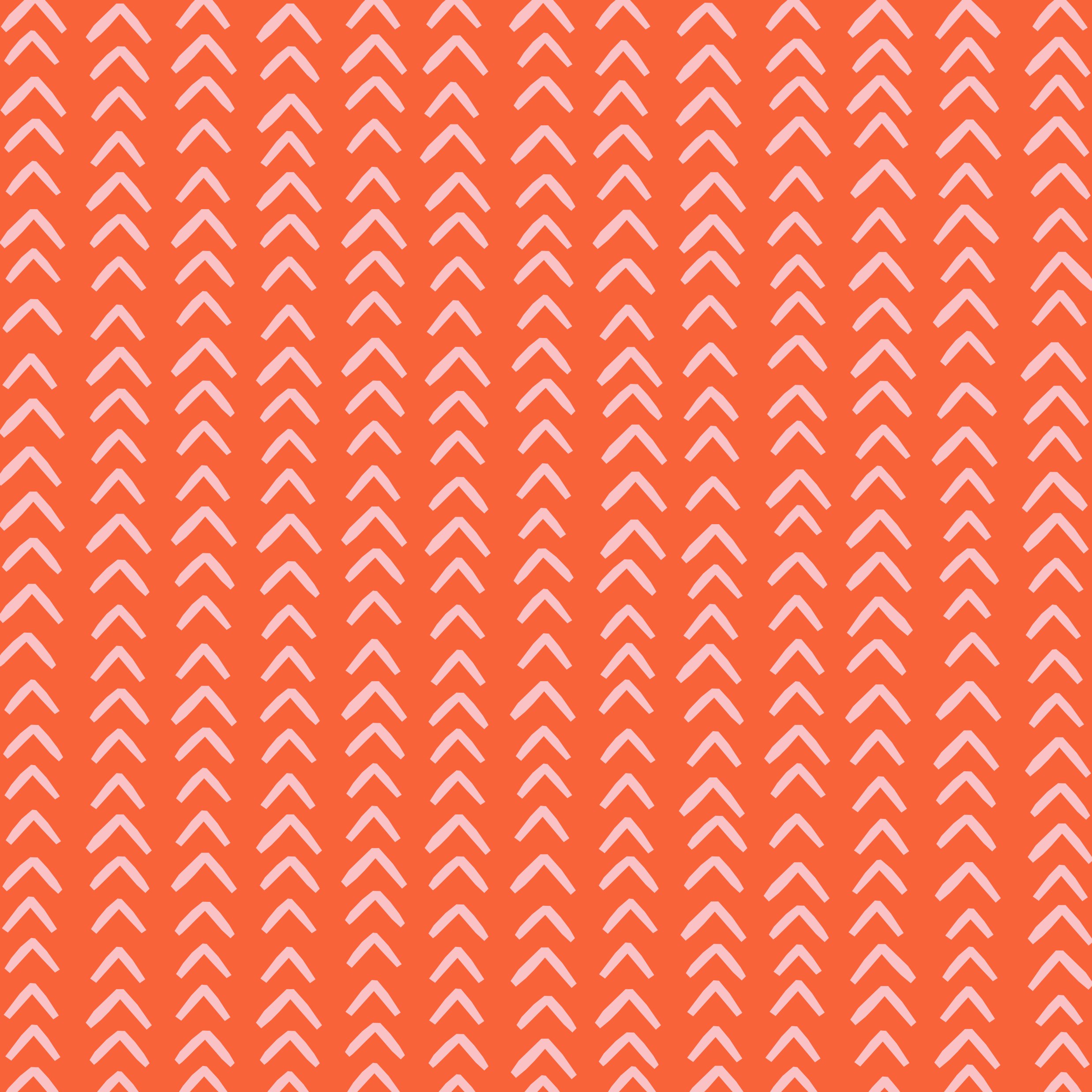 Chevron Tomato Blush