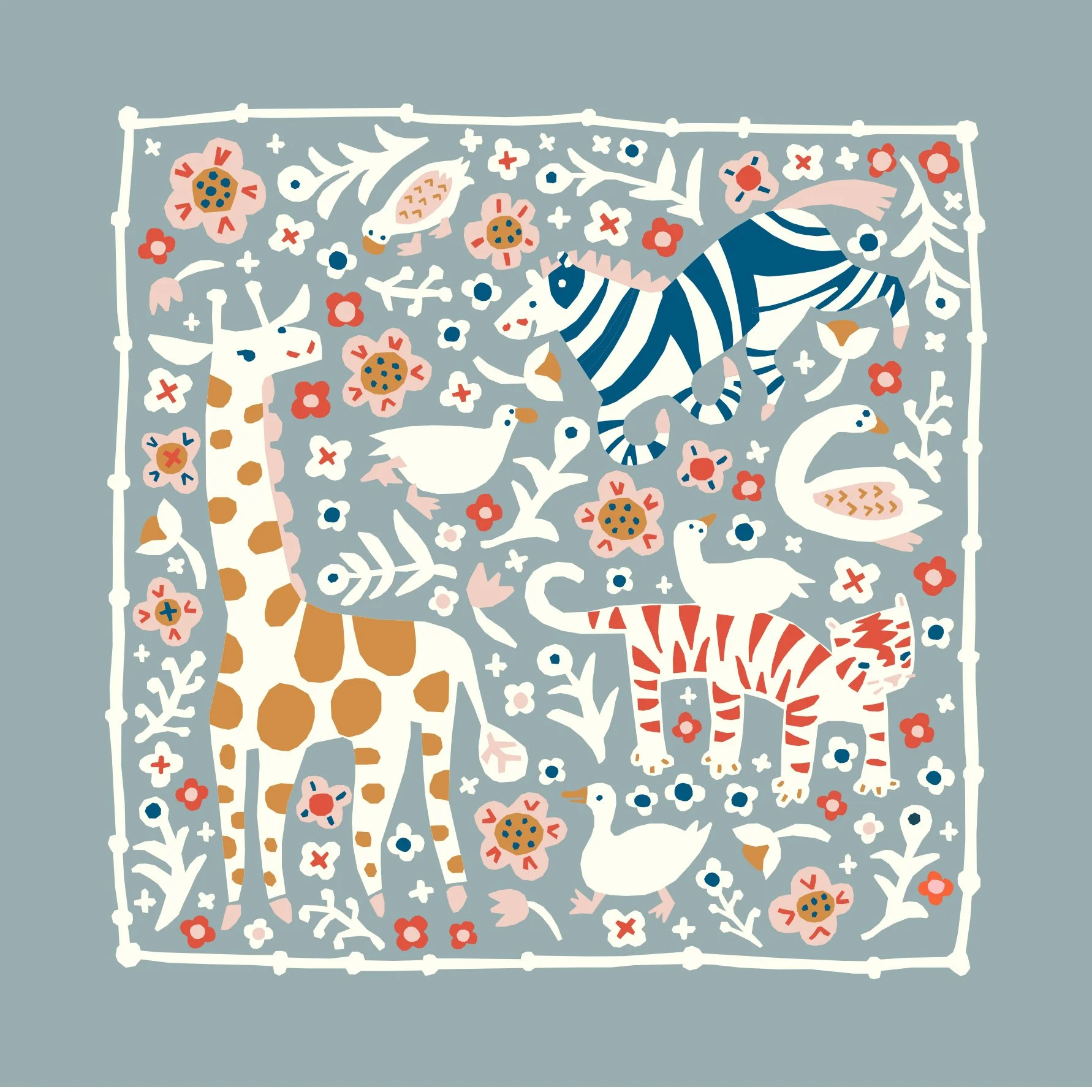 Africa Hazy Bandana Panel PREORDER